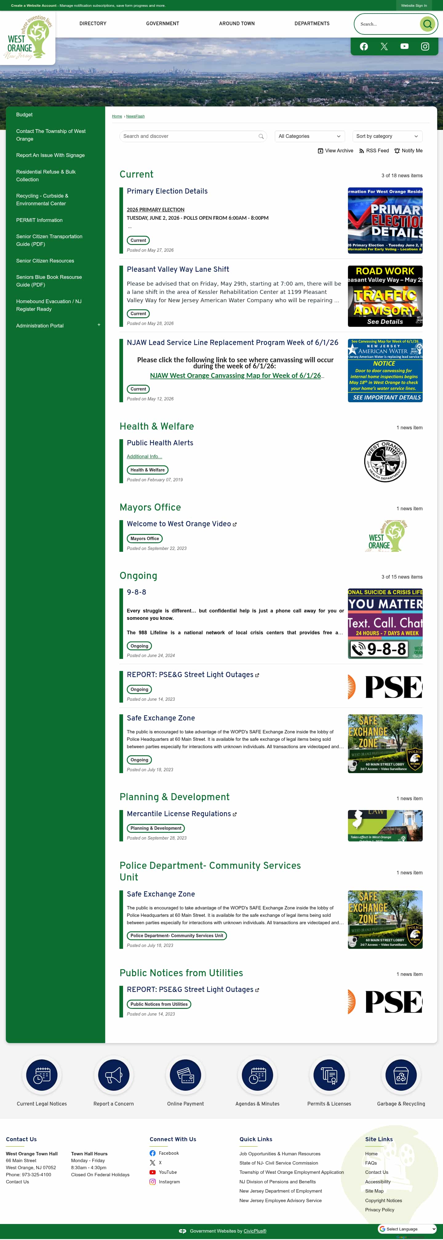 Latest website image capture