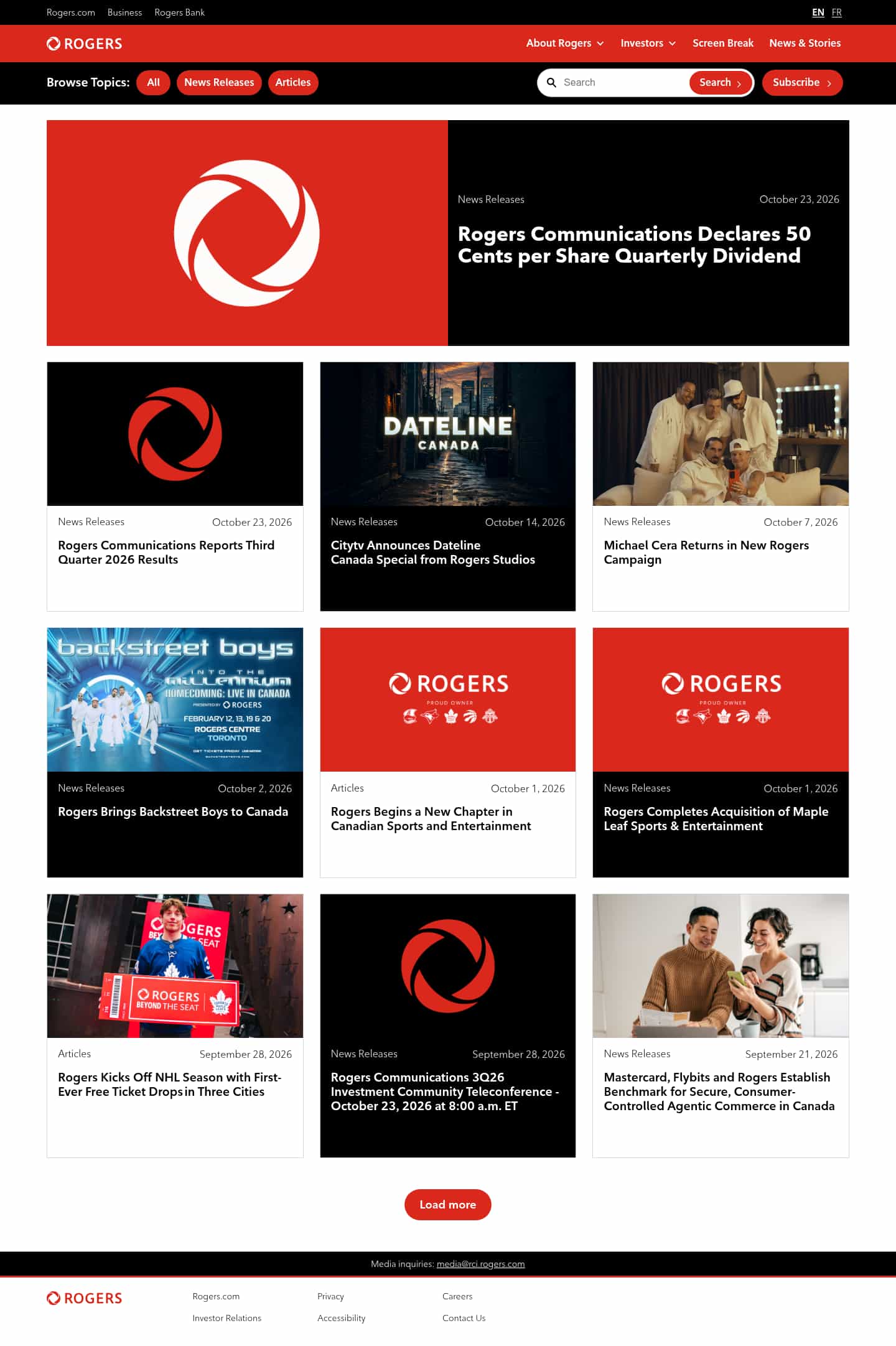 Latest website image capture