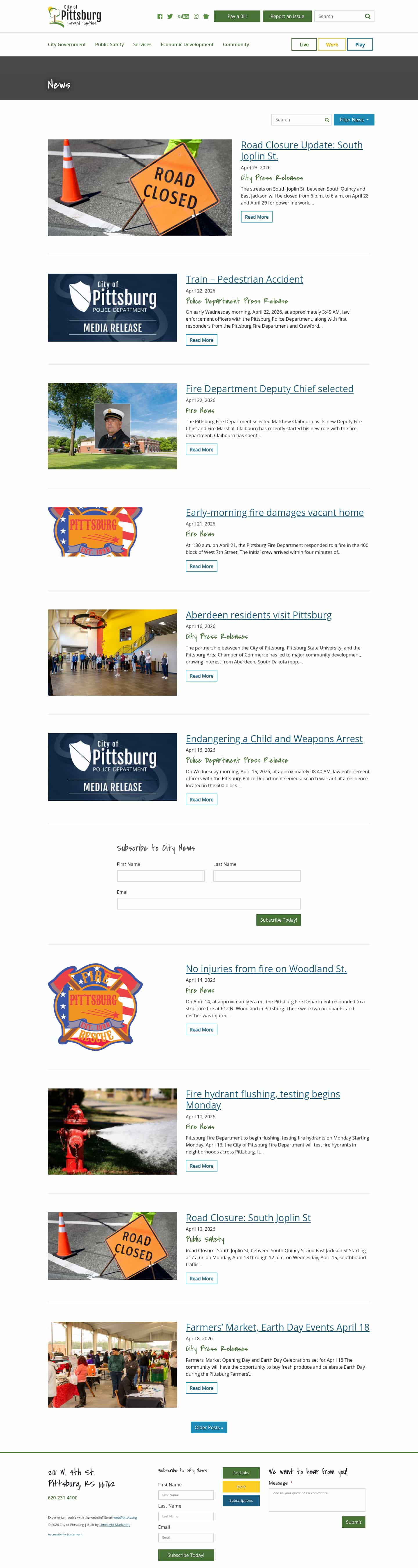 Latest website image capture