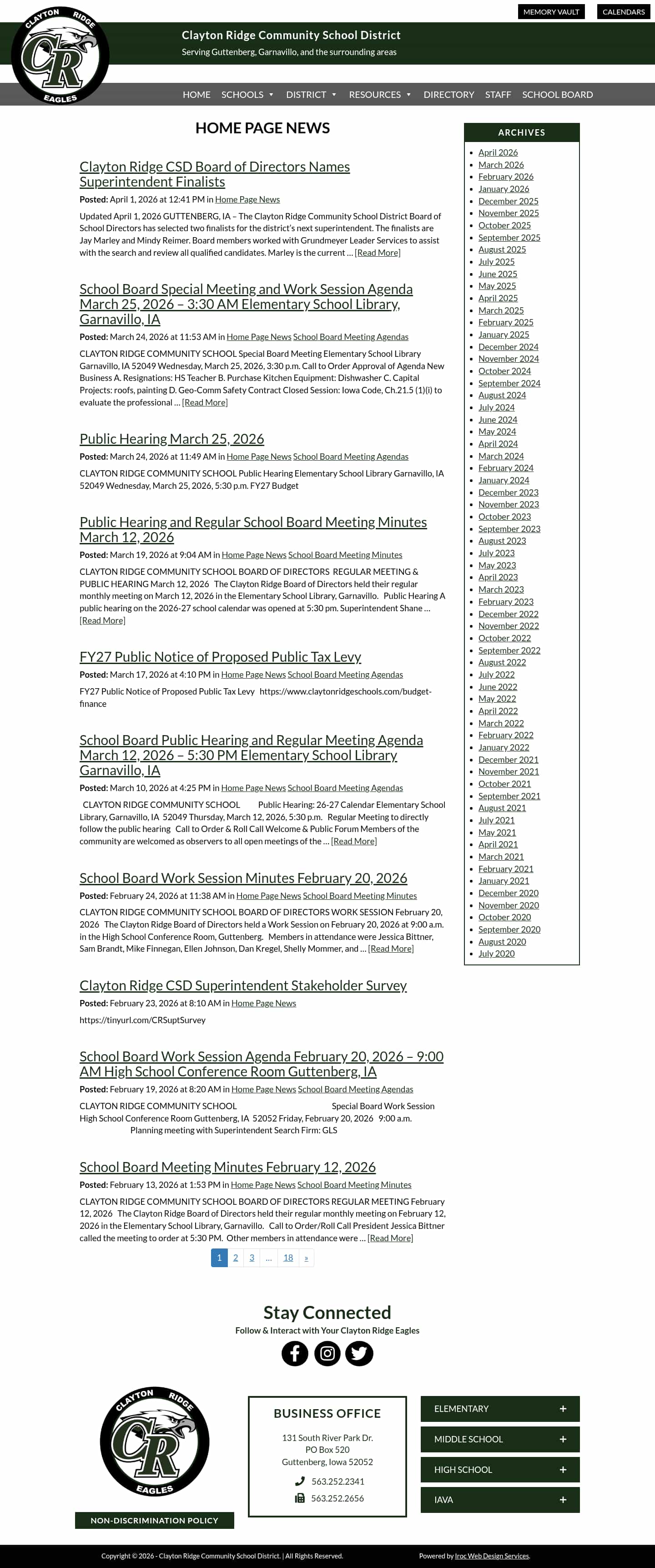 Latest website image capture