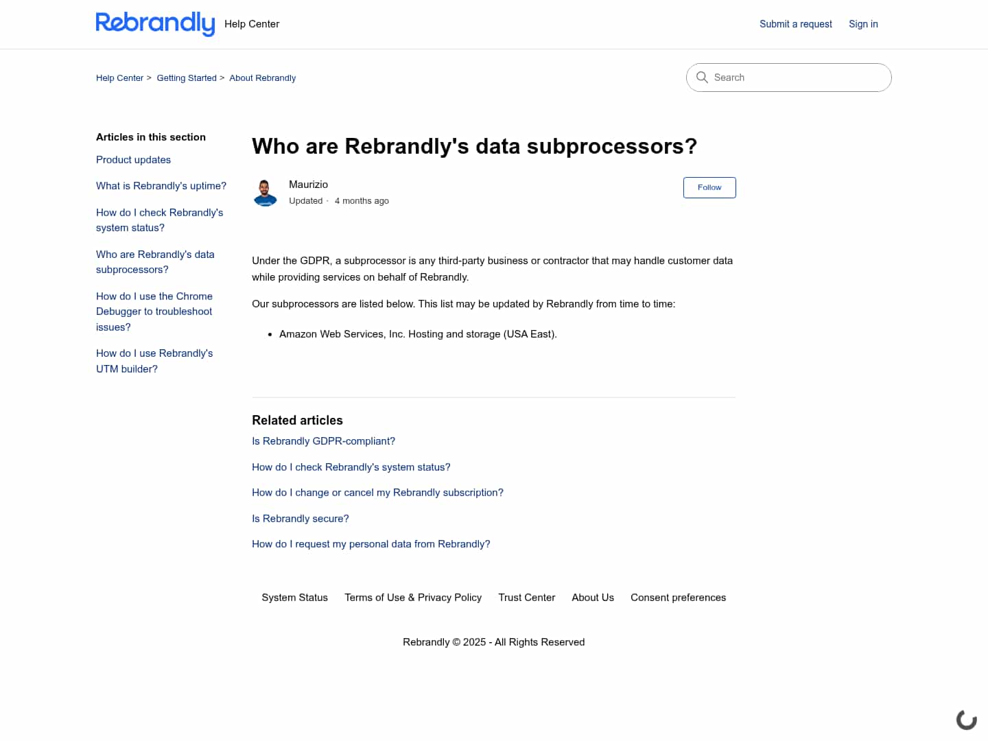 Latest website image capture