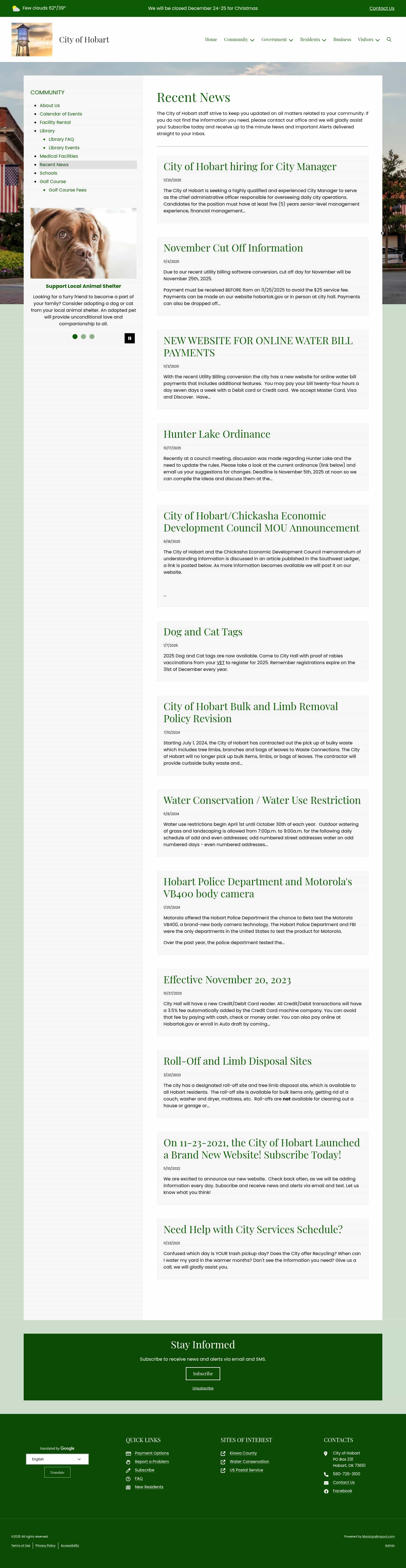 Latest website image capture