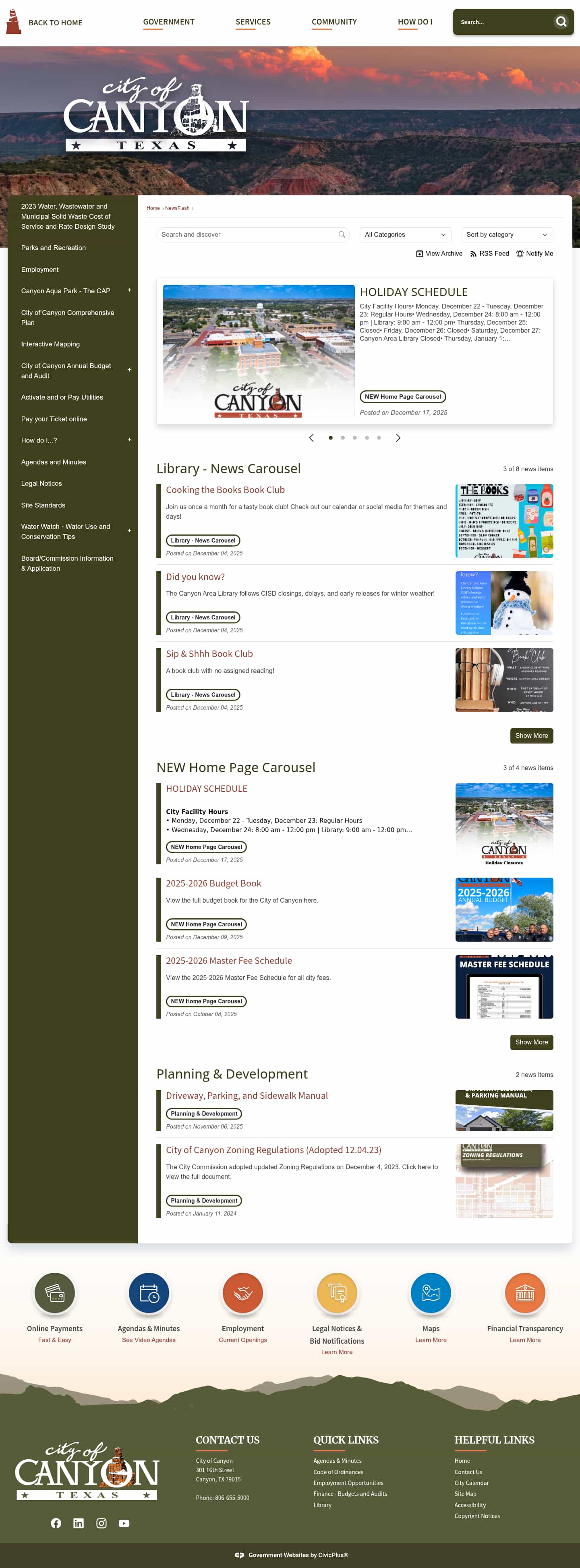 Latest website image capture