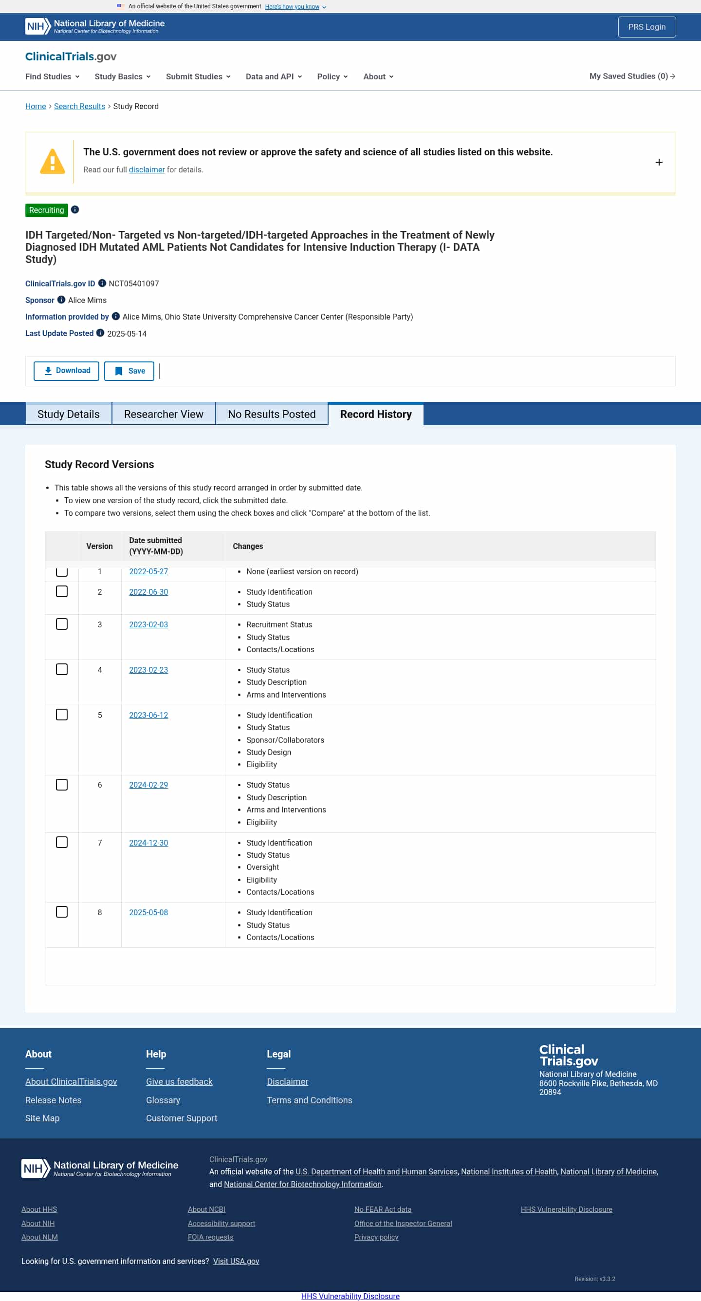 Latest website image capture