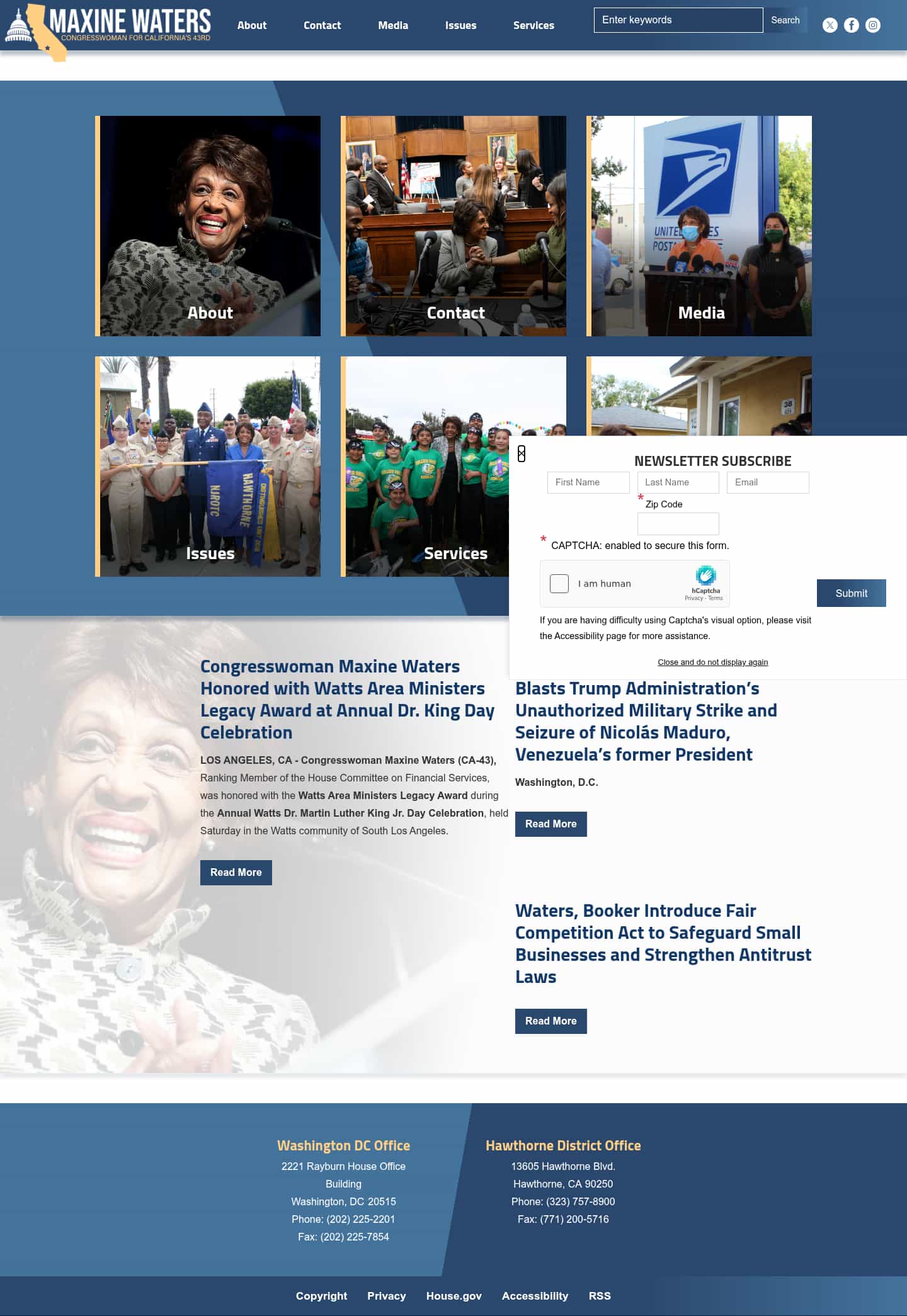 Latest website image capture