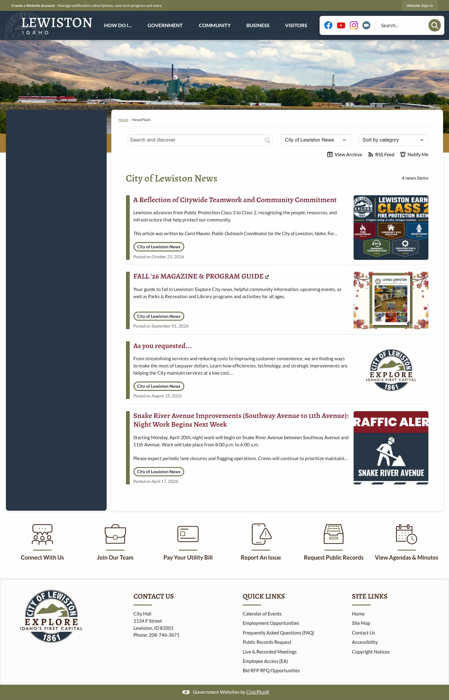 Latest website image capture