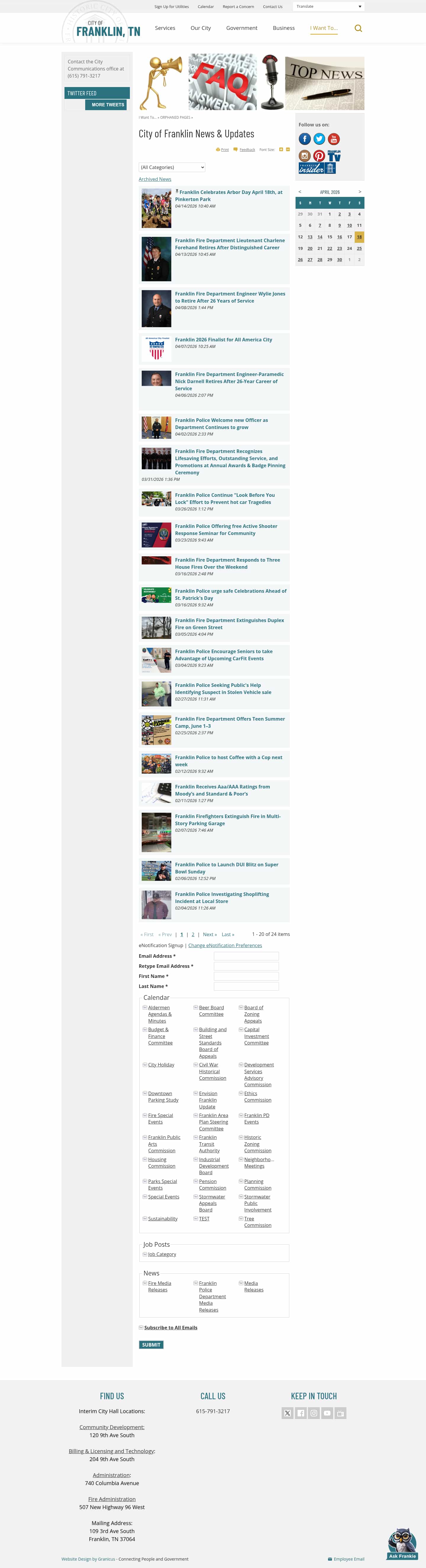 Latest website image capture