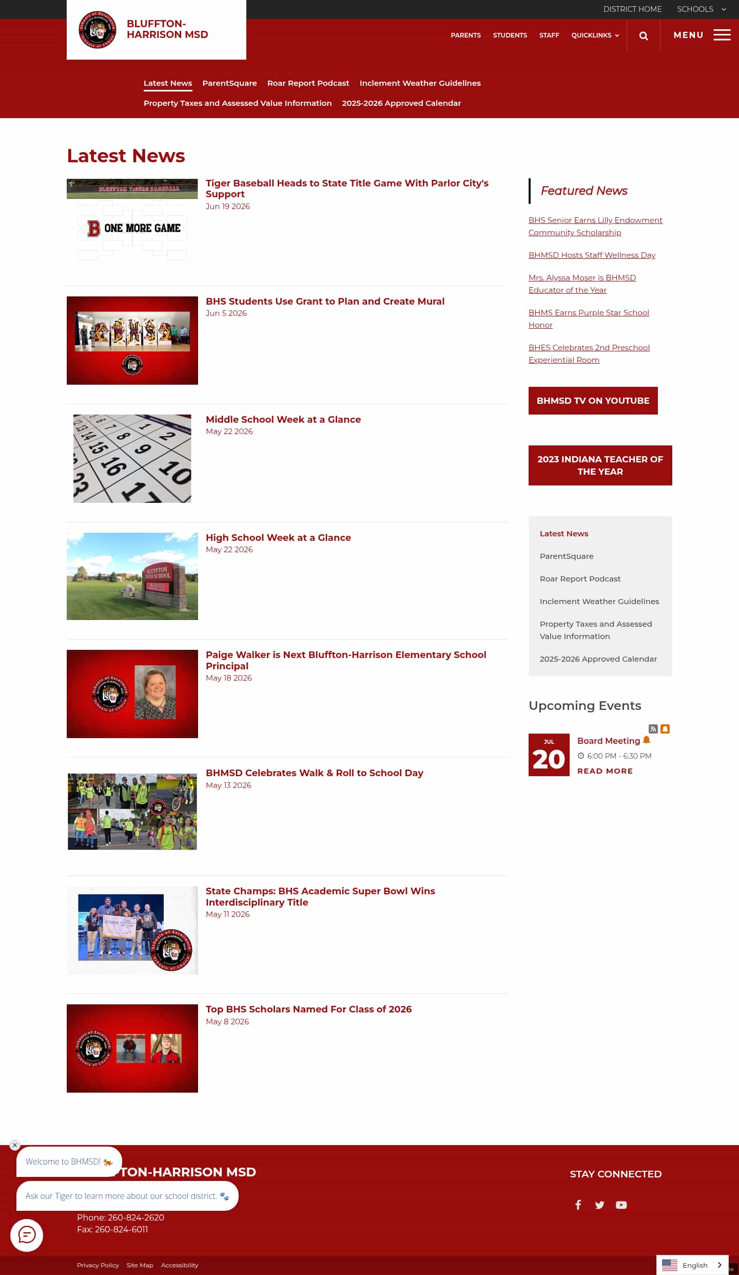 Latest website image capture