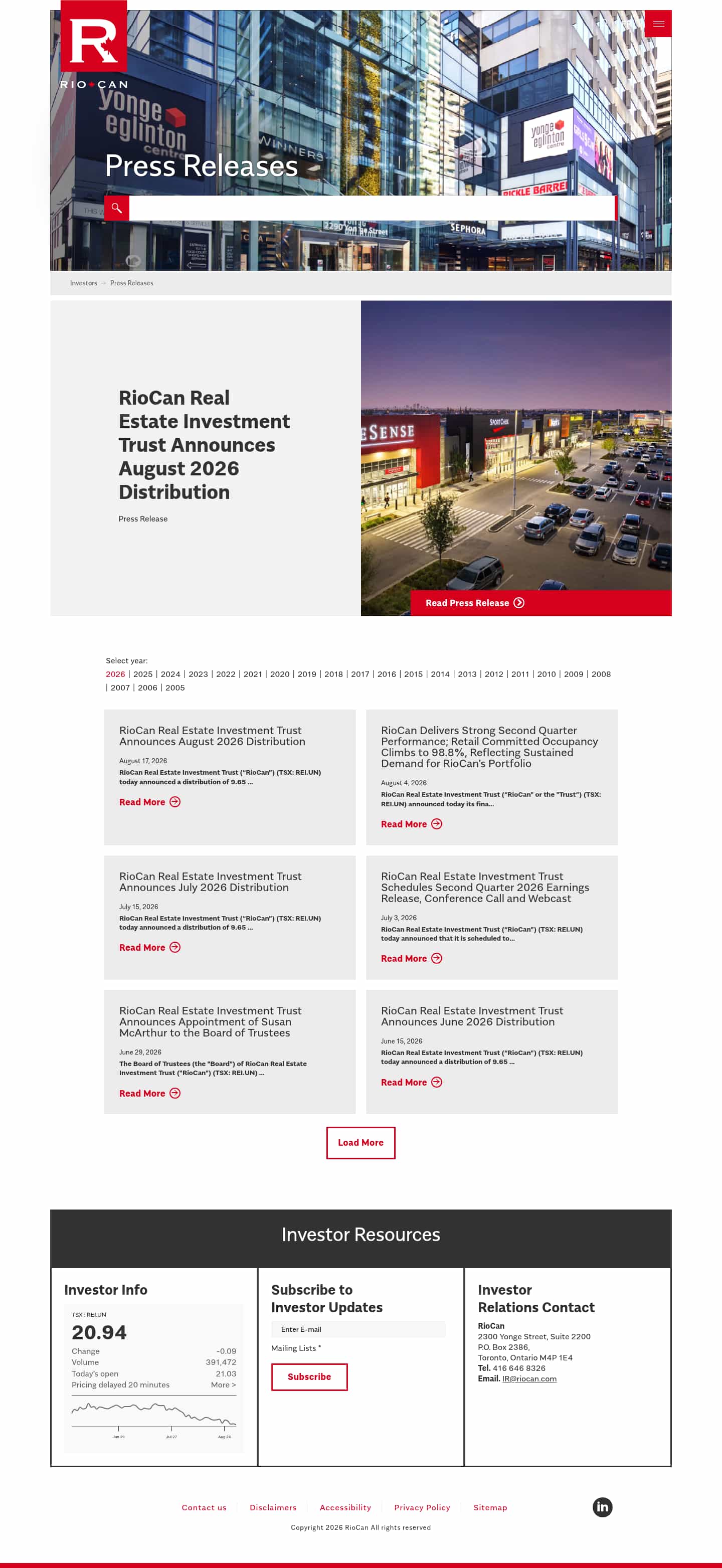 Latest website image capture