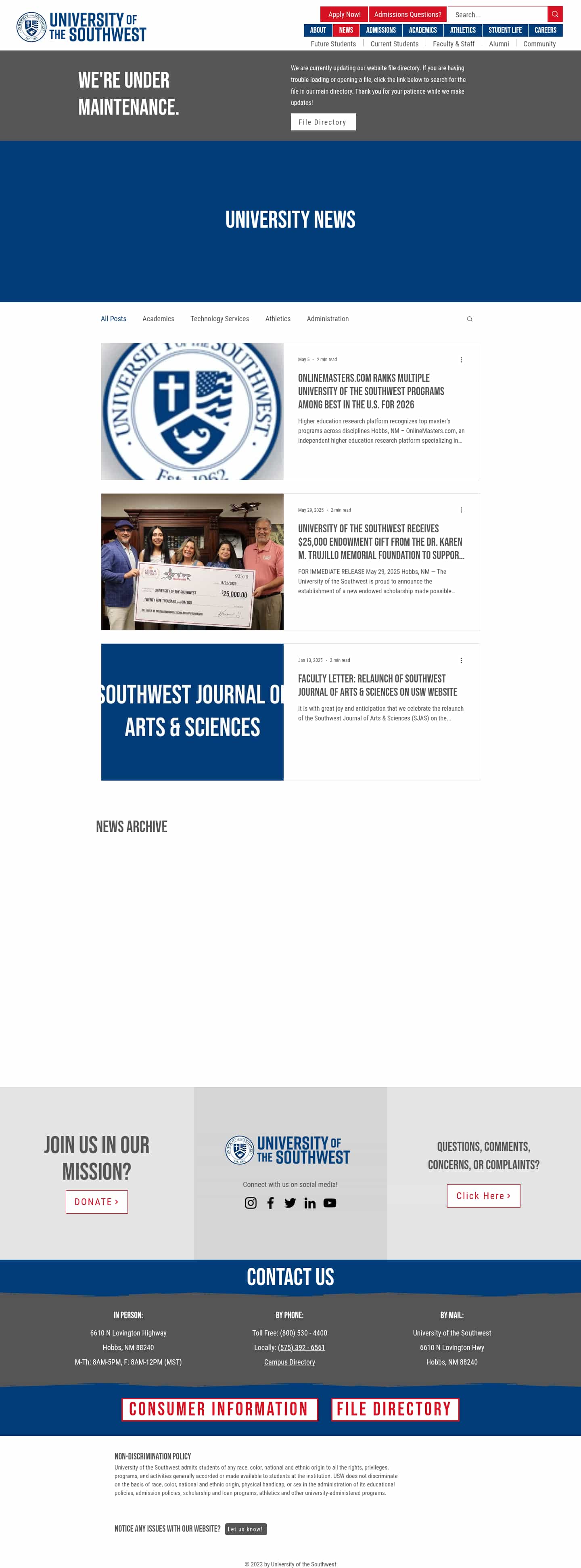 Latest website image capture