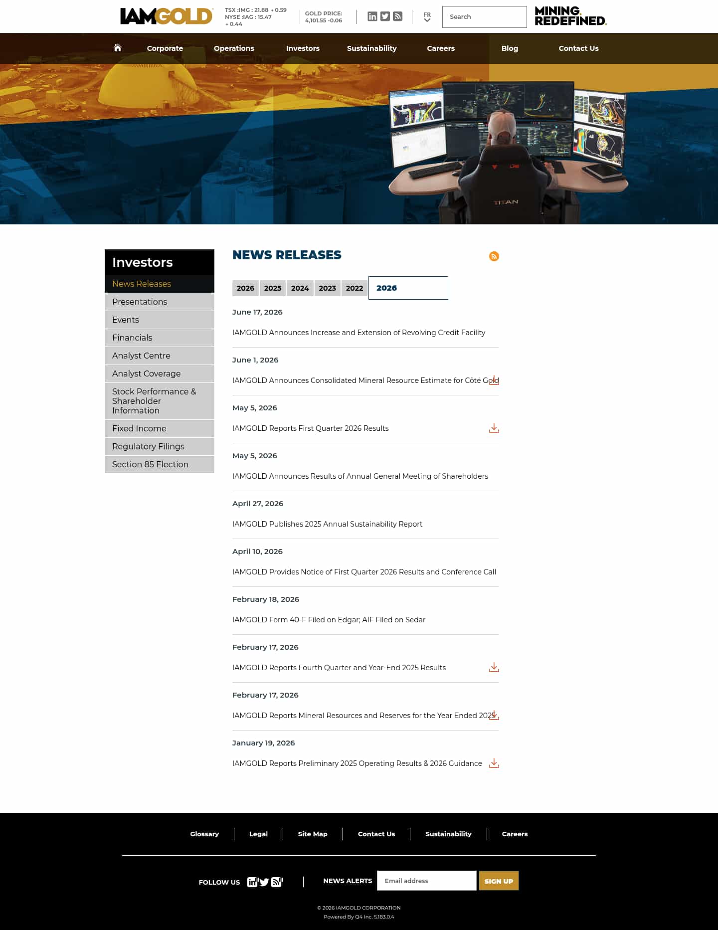 Latest website image capture