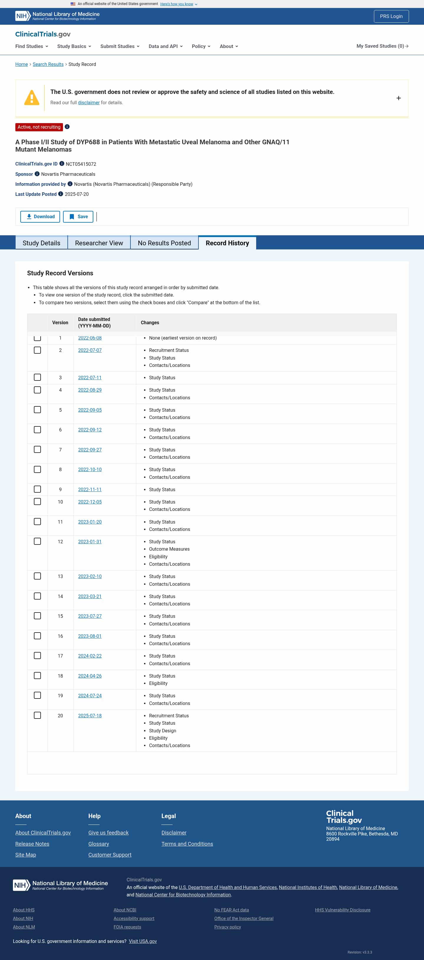 Latest website image capture