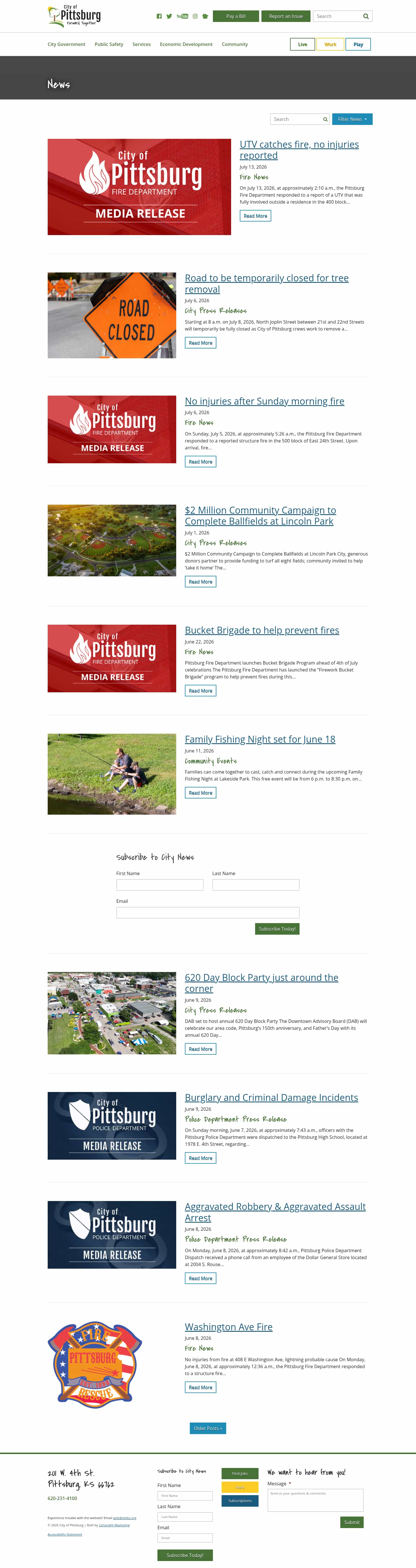 Latest website image capture