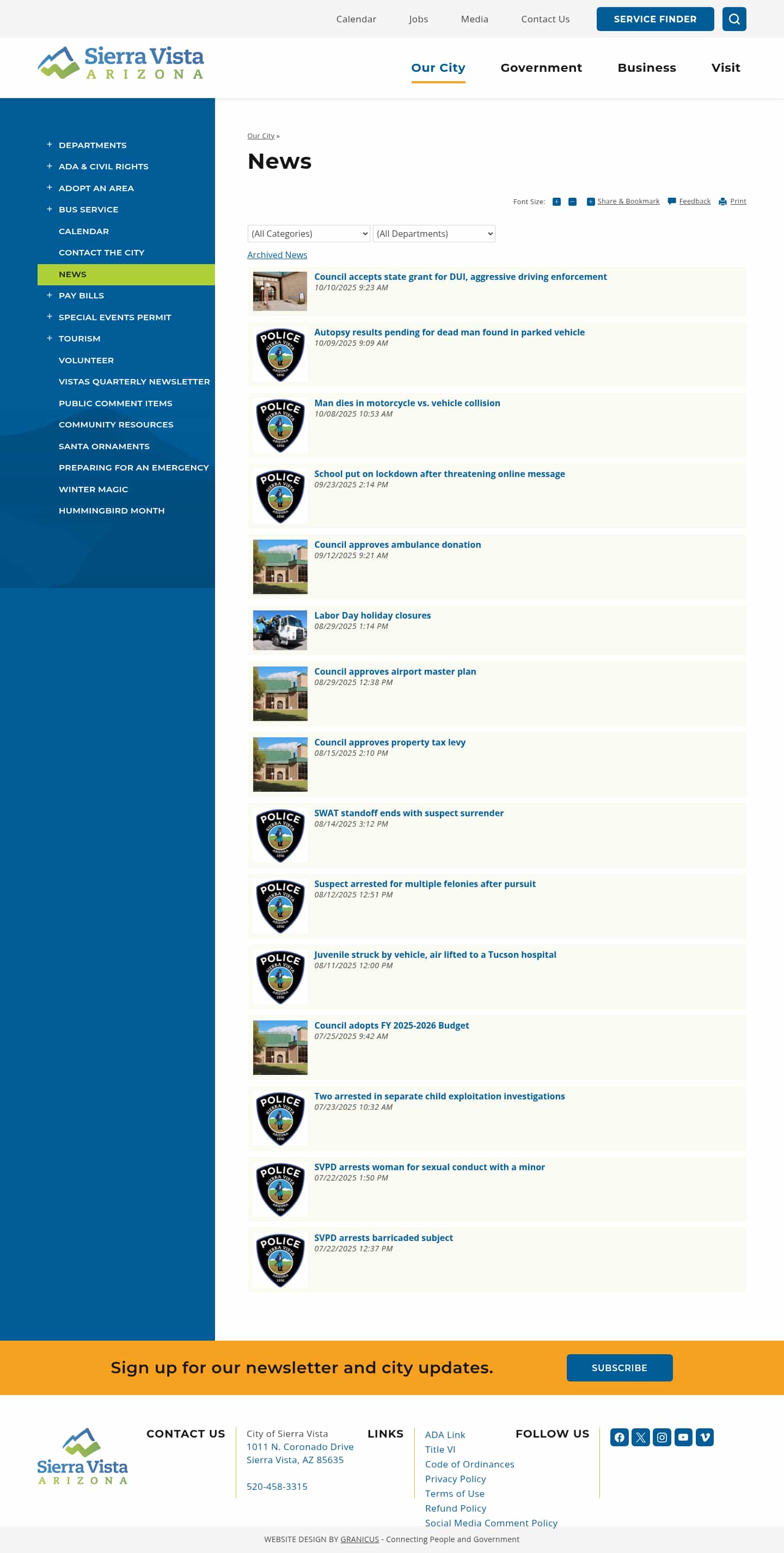 Latest website image capture