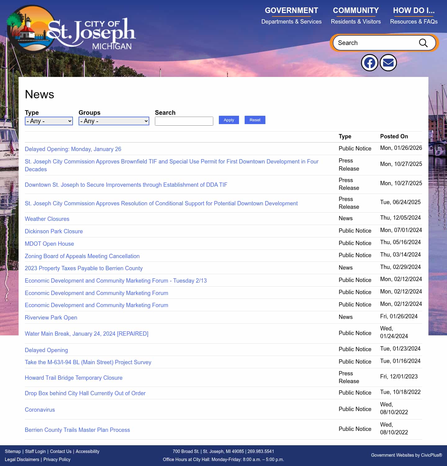 Latest website image capture