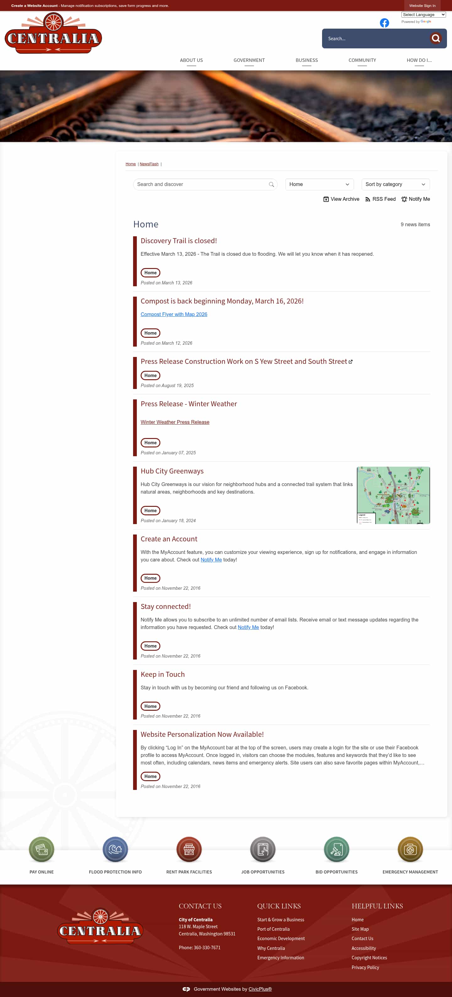 Latest website image capture