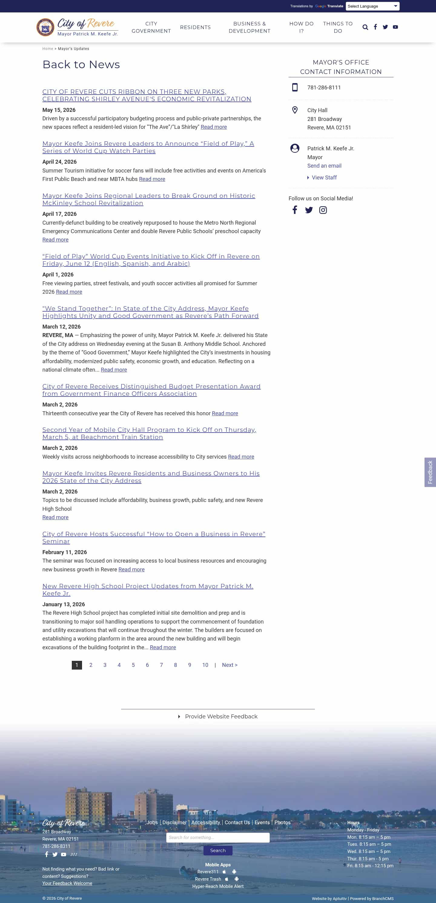 Latest website image capture
