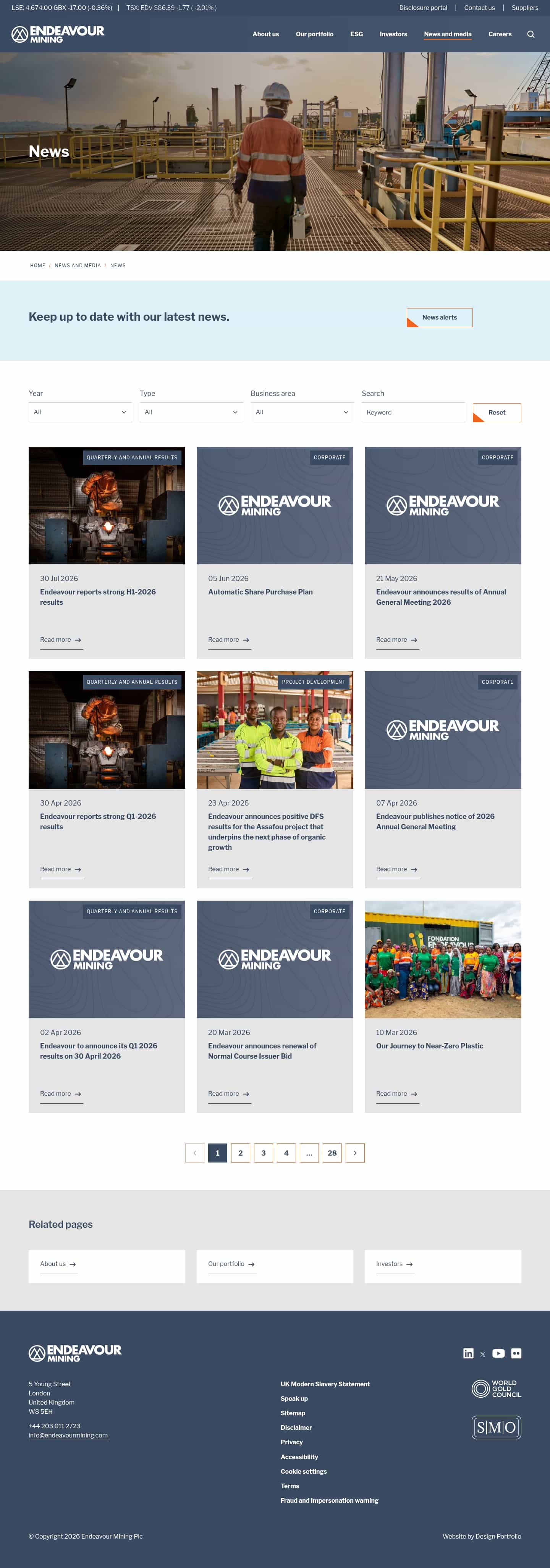 Latest website image capture