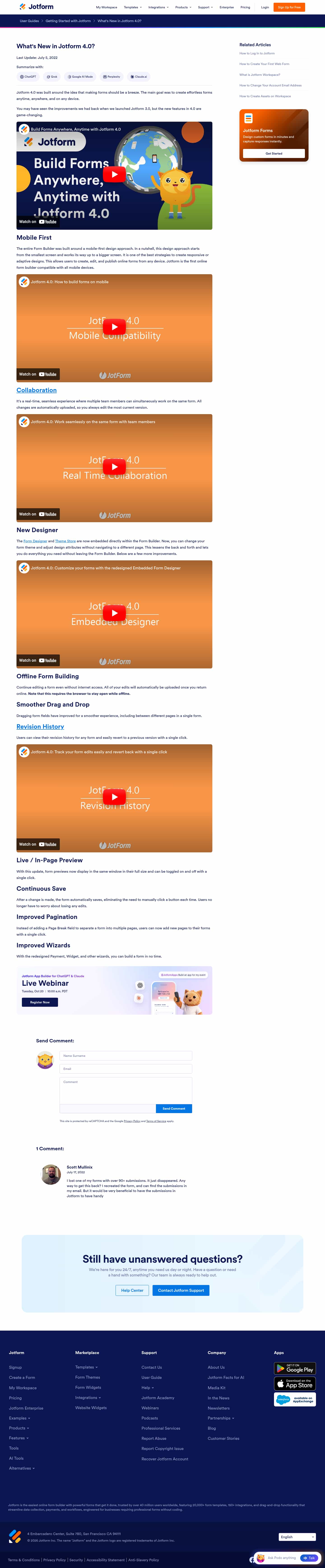Latest website image capture