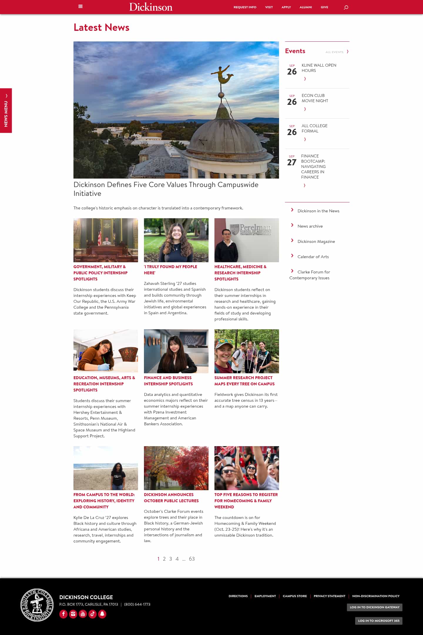 Latest website image capture