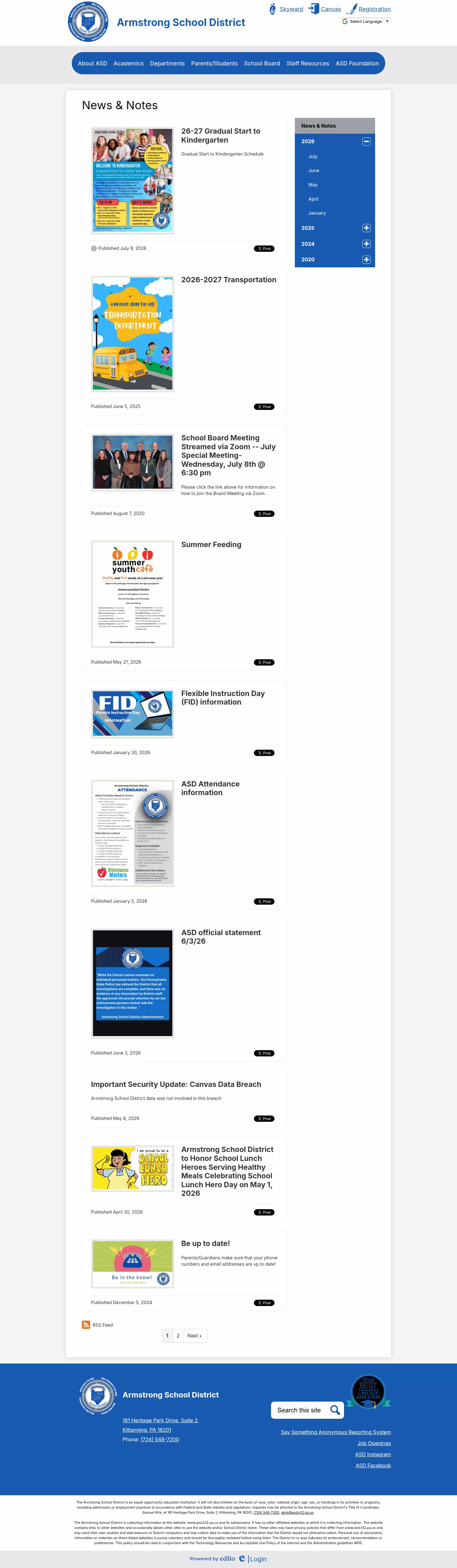 Latest website image capture