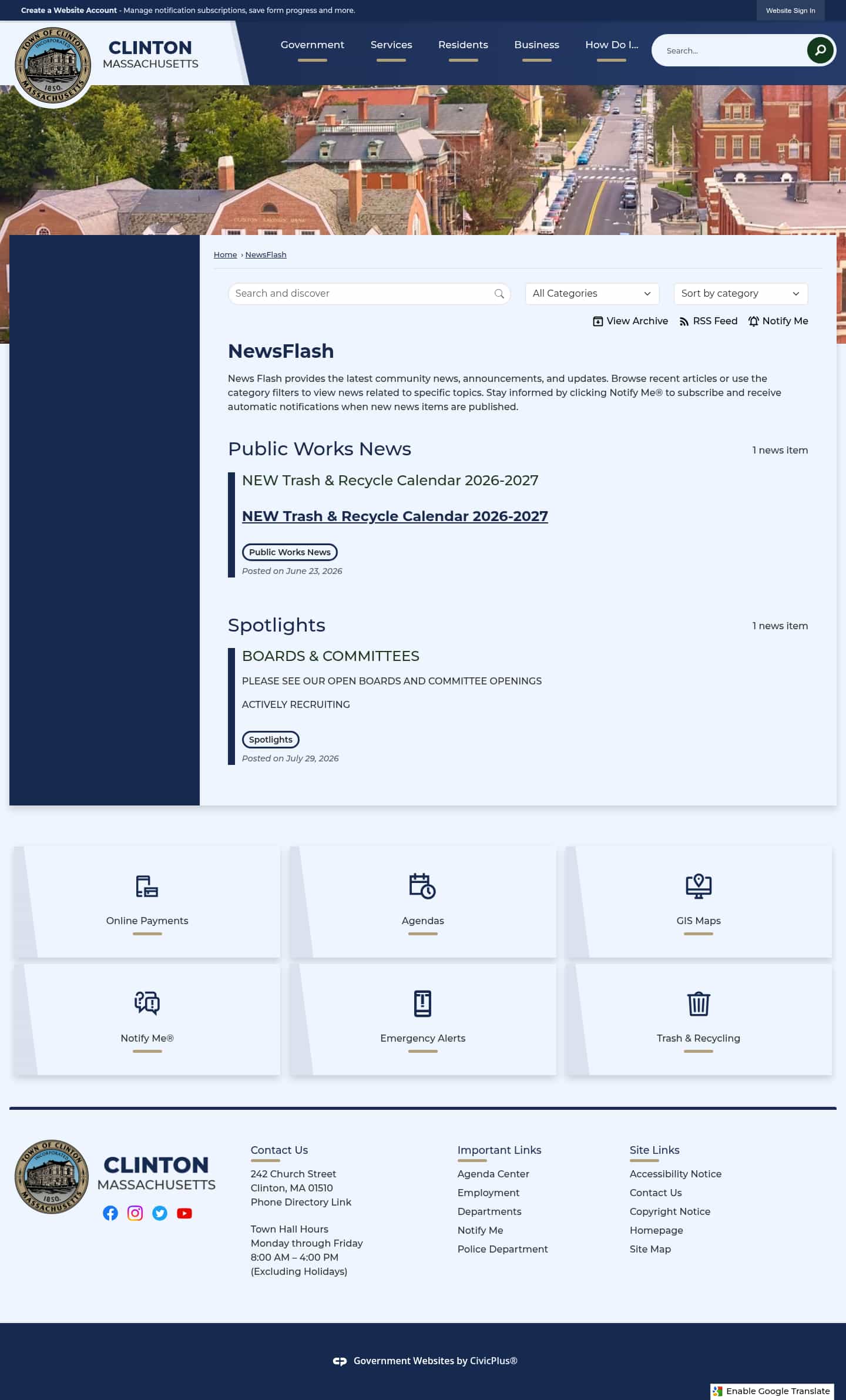 Latest website image capture