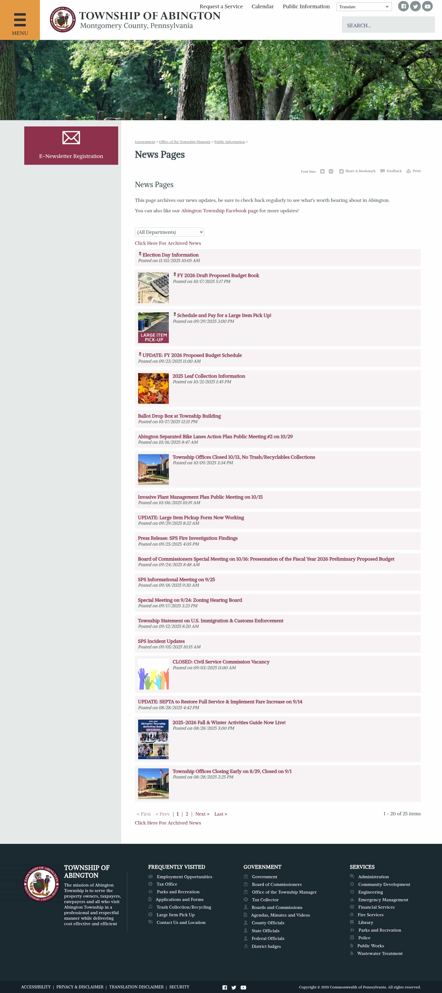 Latest website image capture