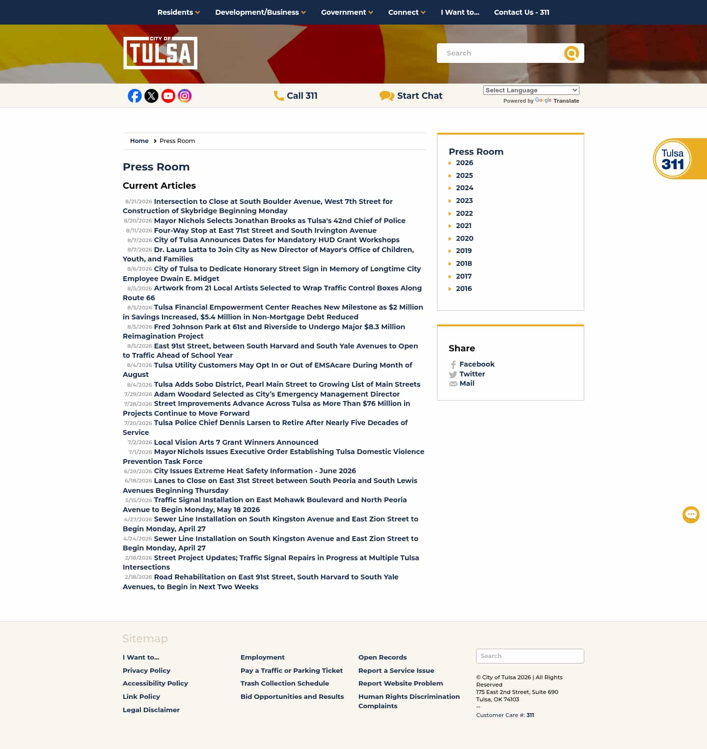 Latest website image capture