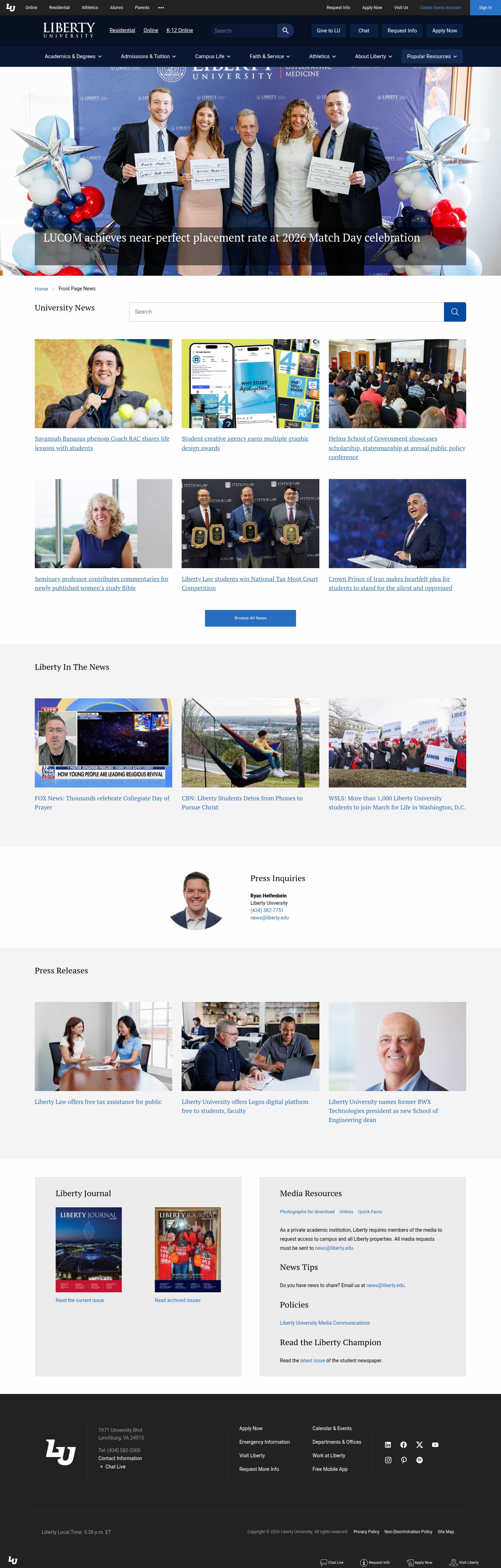 Latest website image capture