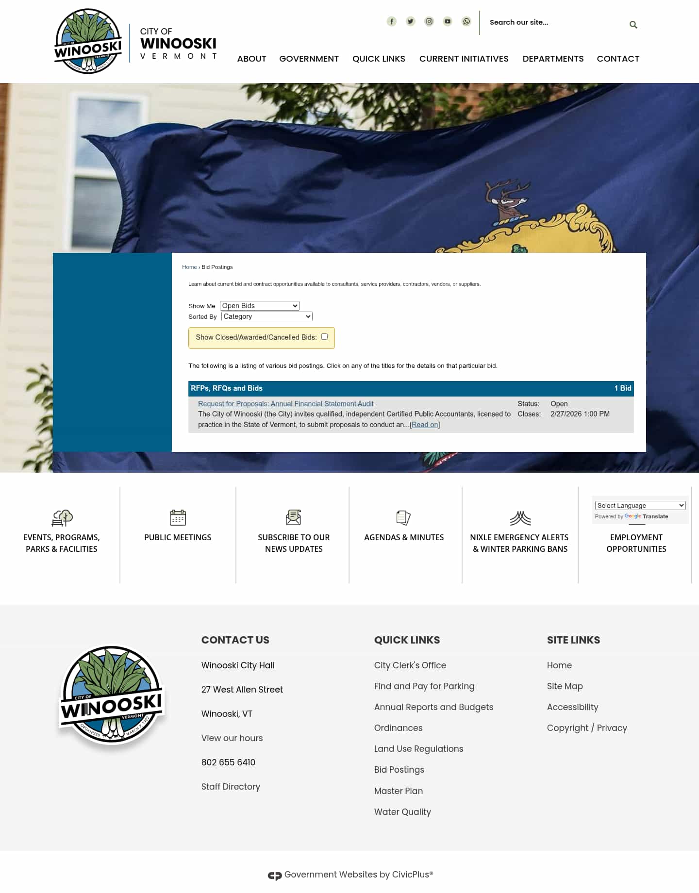 Latest website image capture