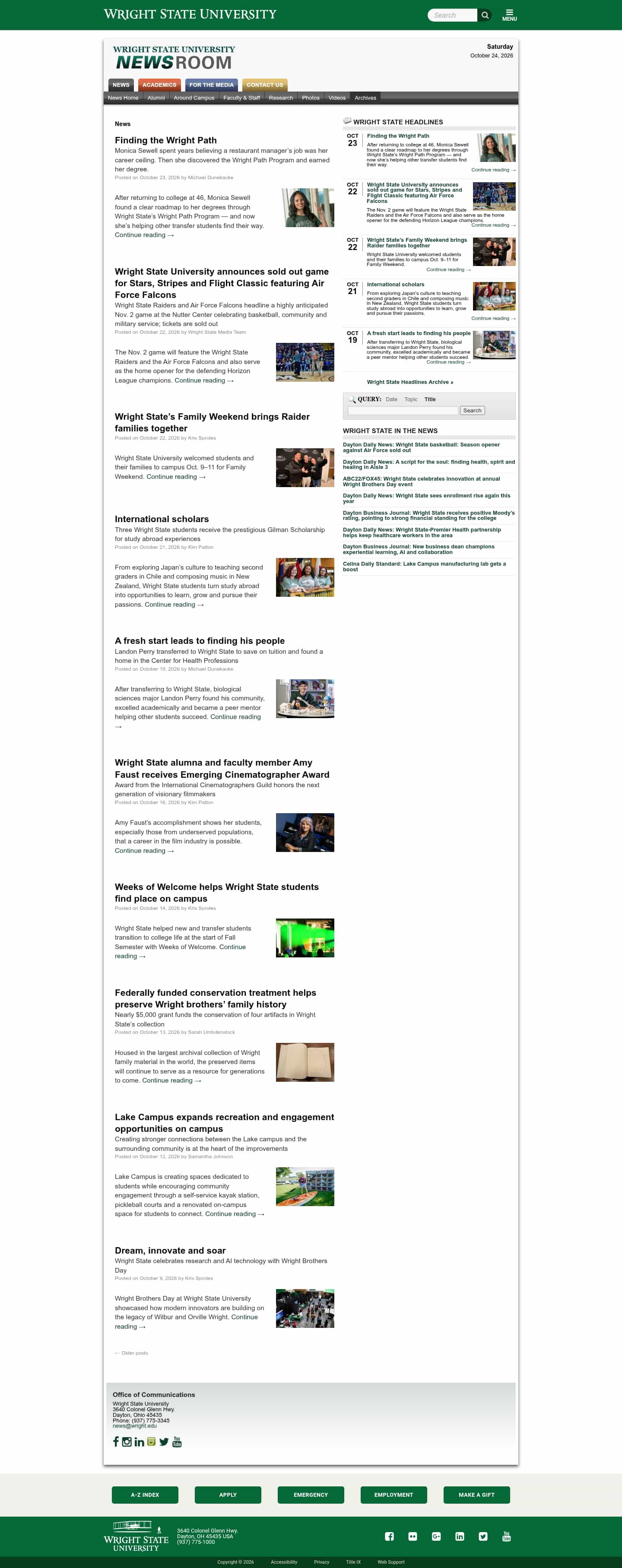 Latest website image capture