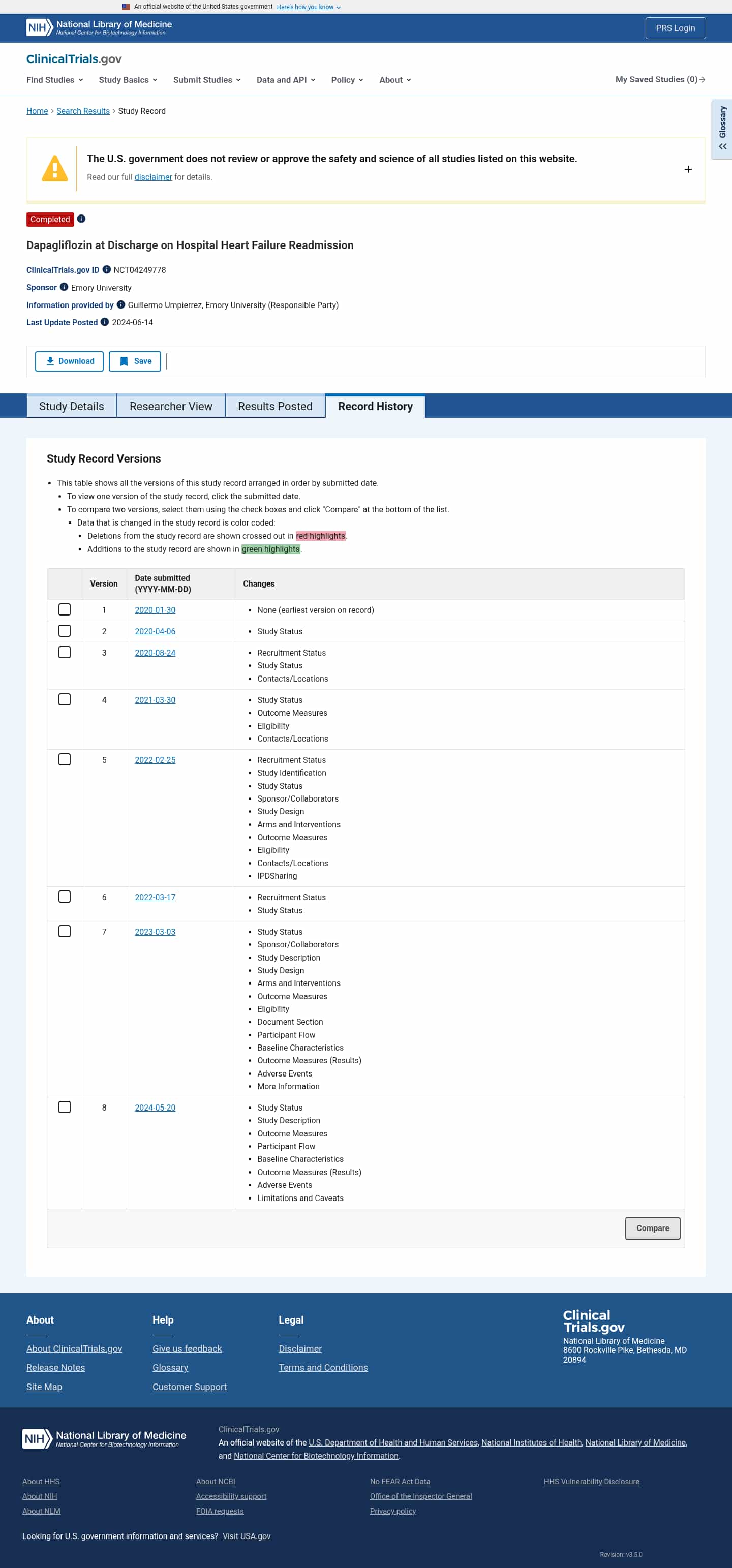 Latest website image capture