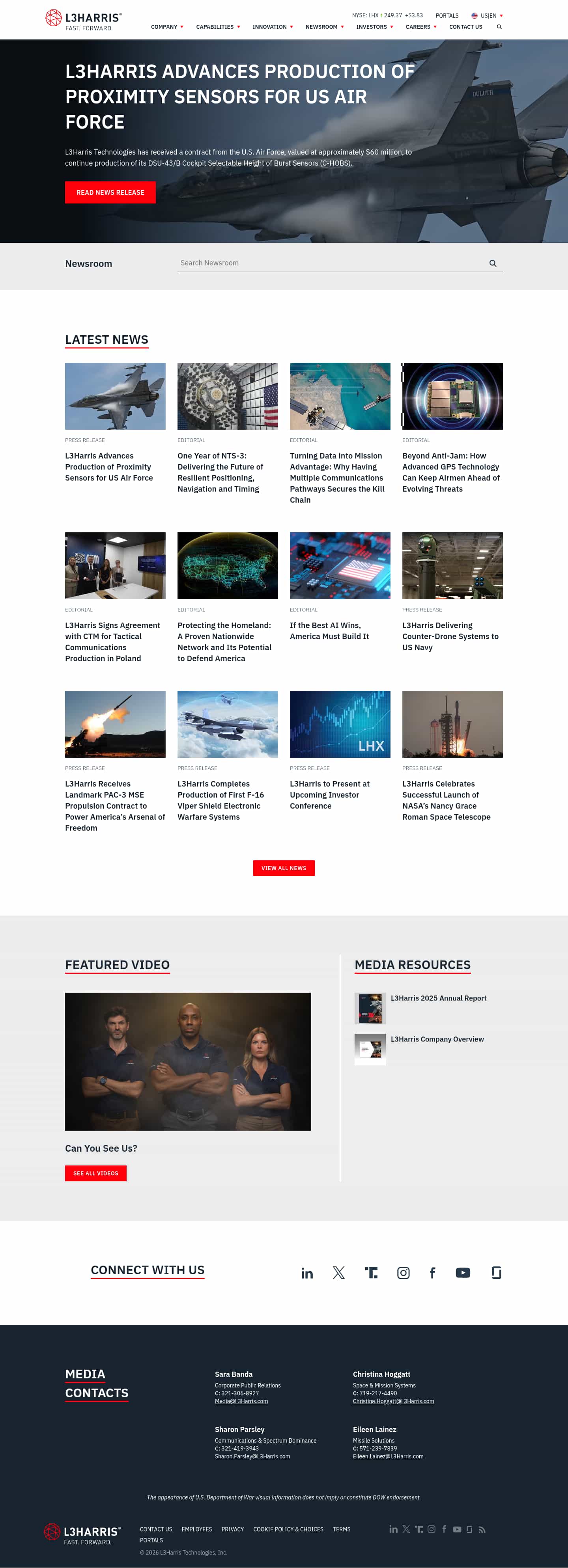 Latest website image capture