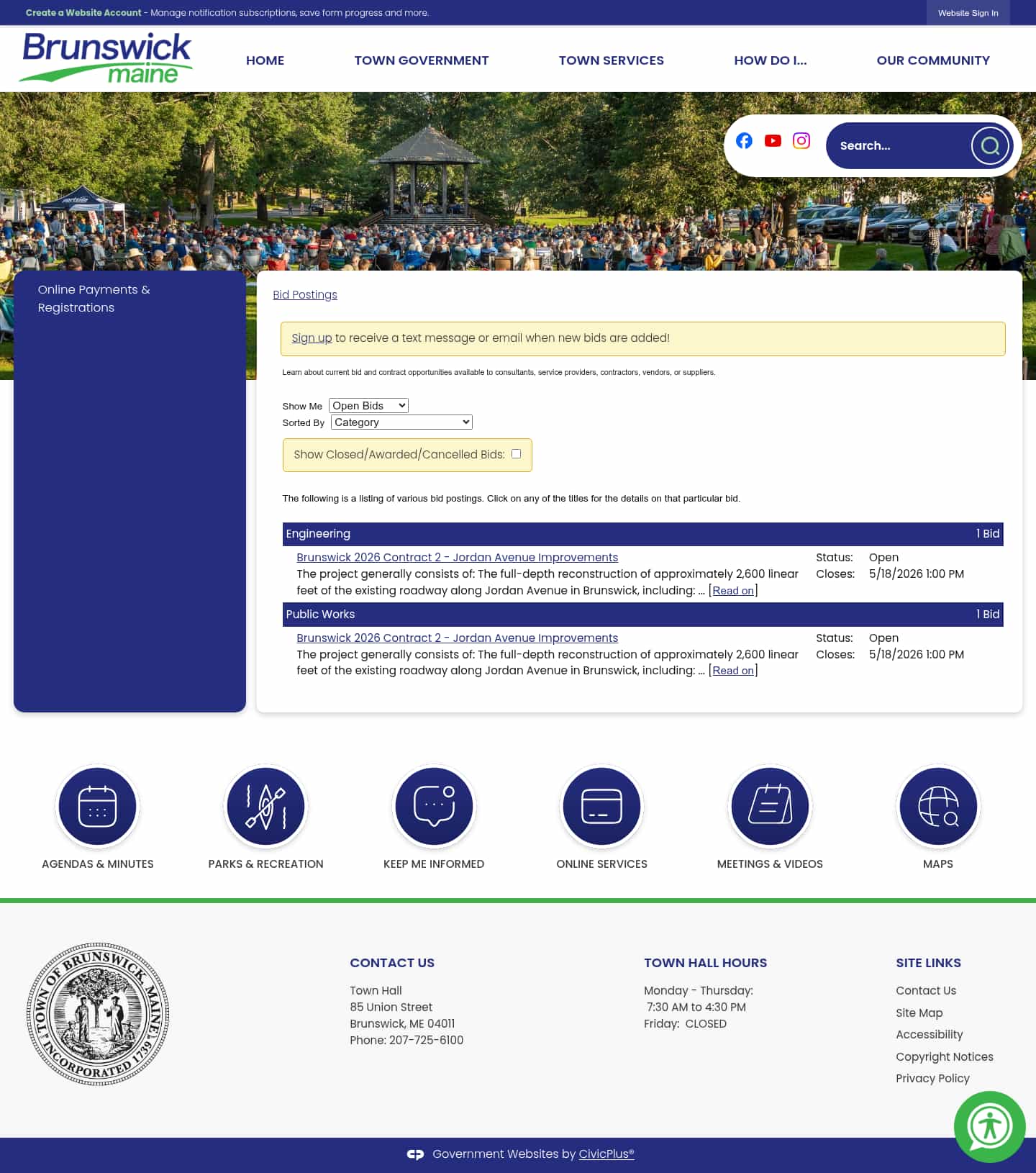 Latest website image capture