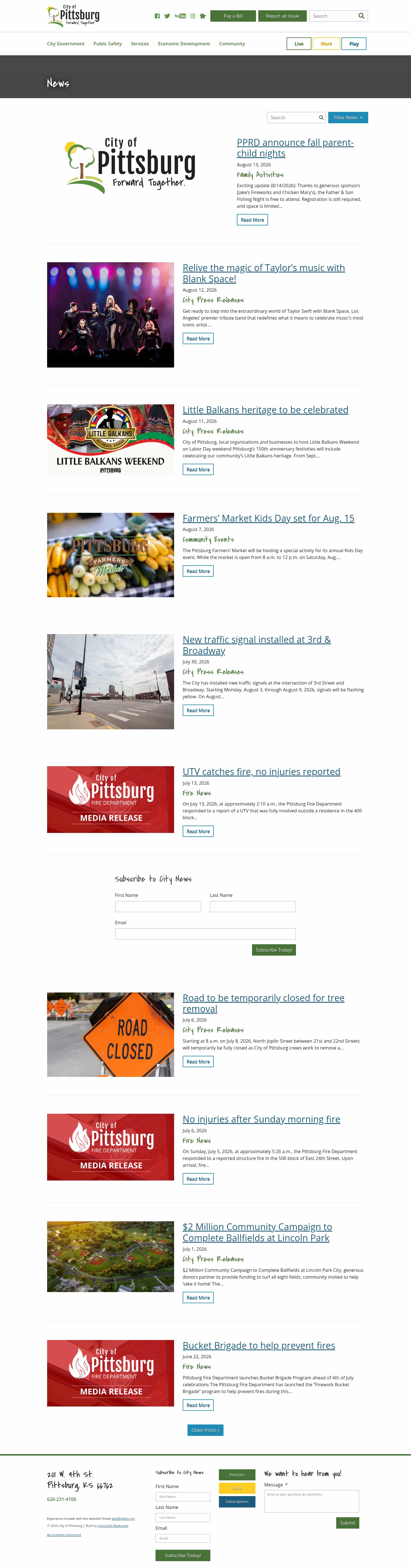 Latest website image capture