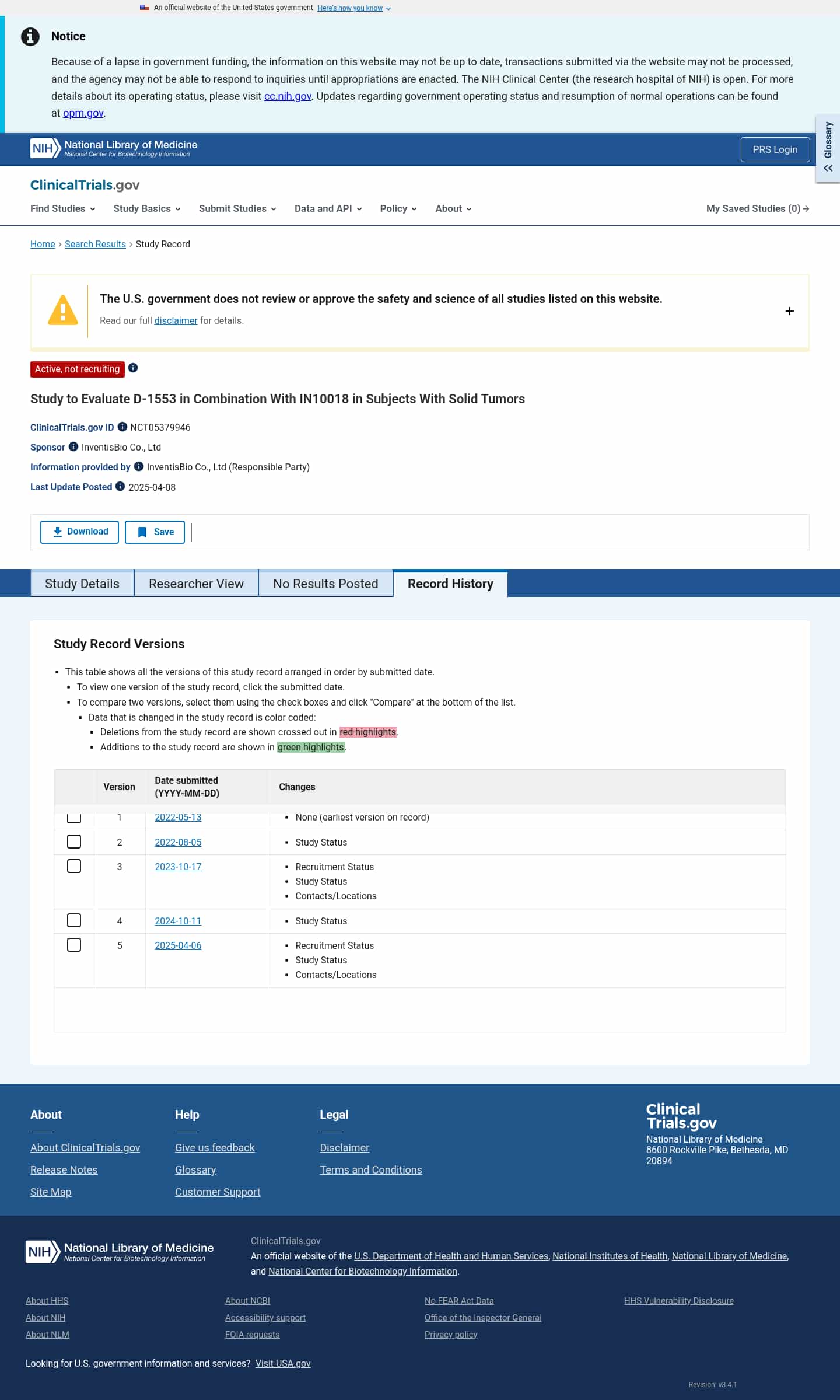 Latest website image capture
