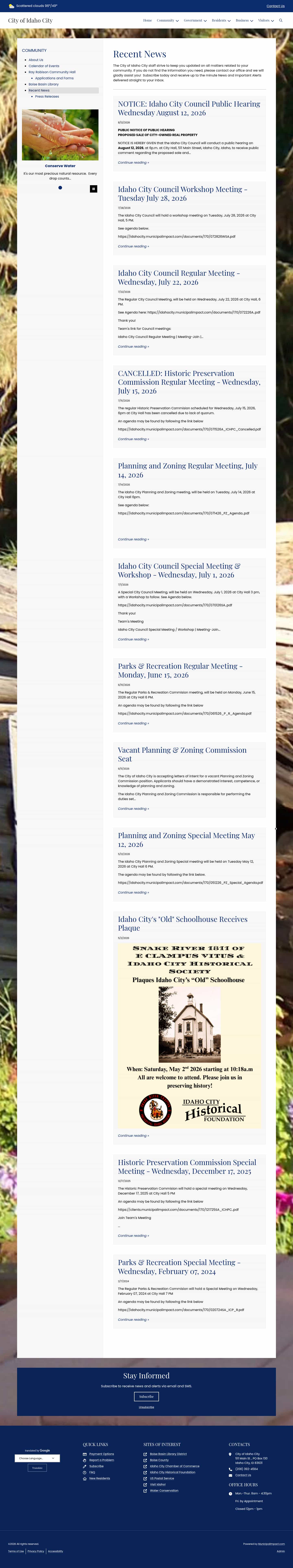 Latest website image capture