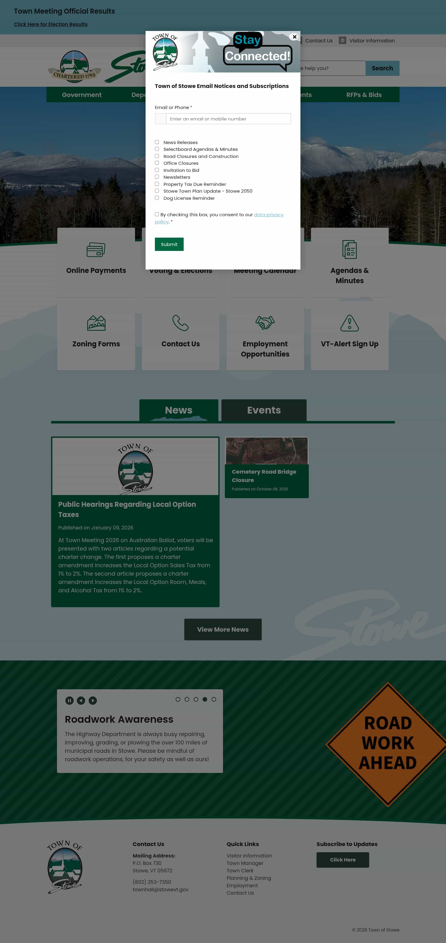 Latest website image capture