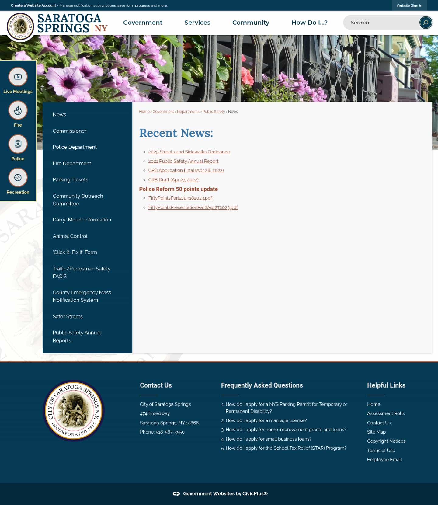 Latest website image capture