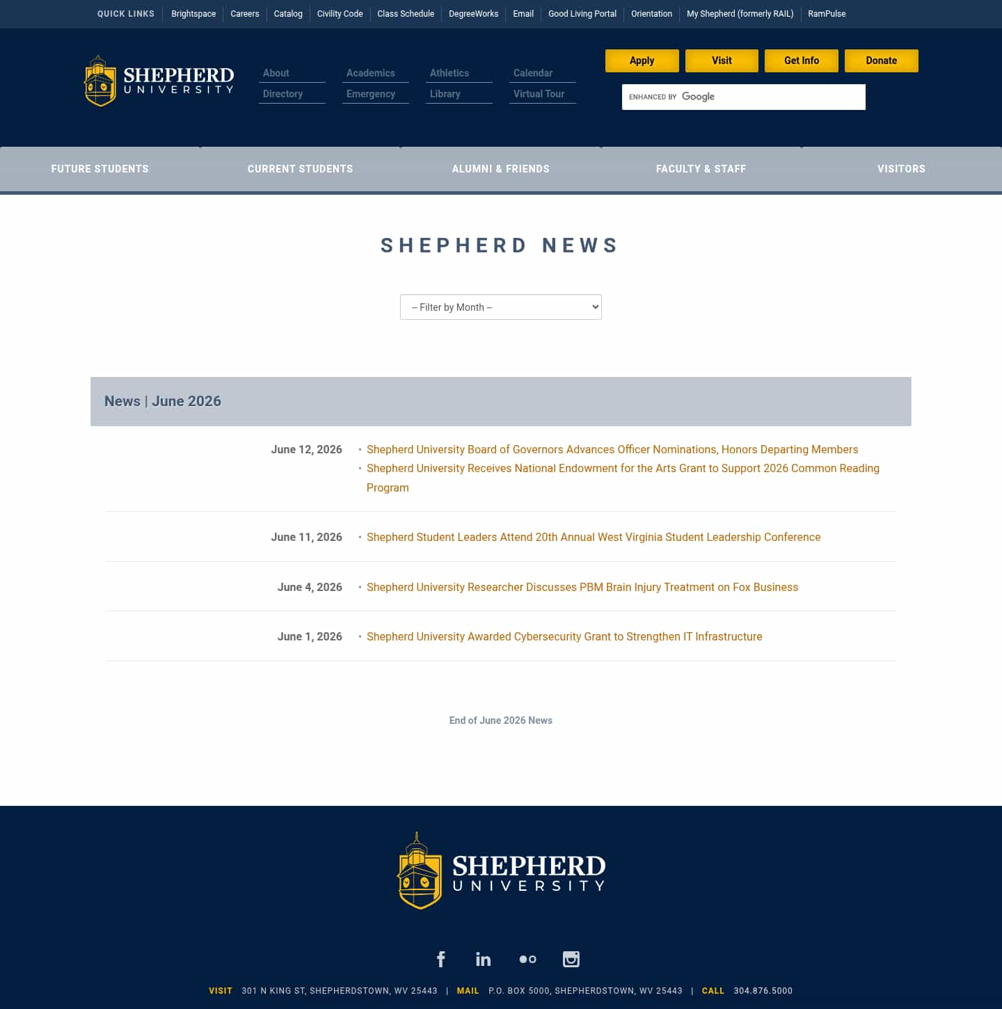 Latest website image capture