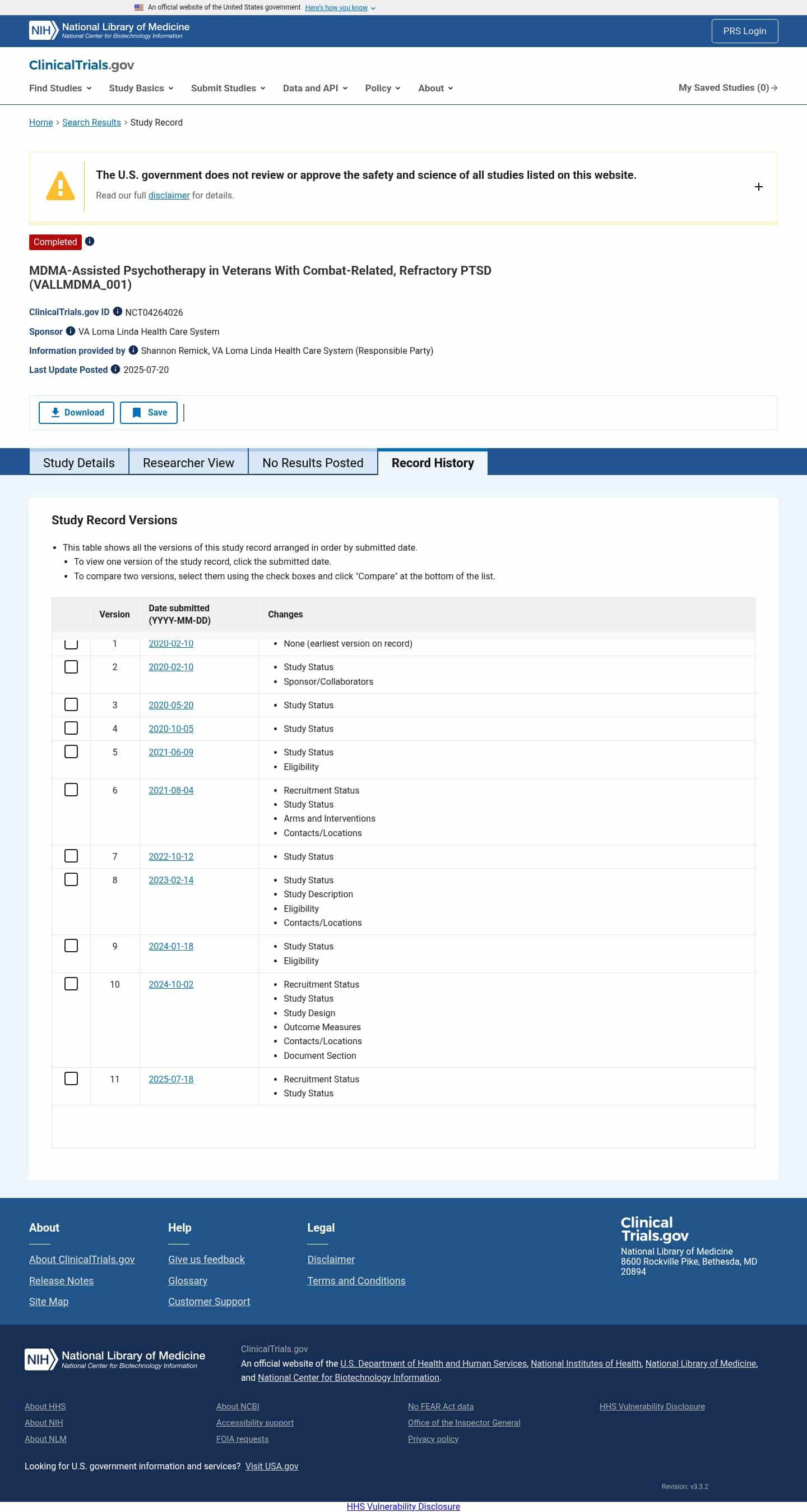 Latest website image capture