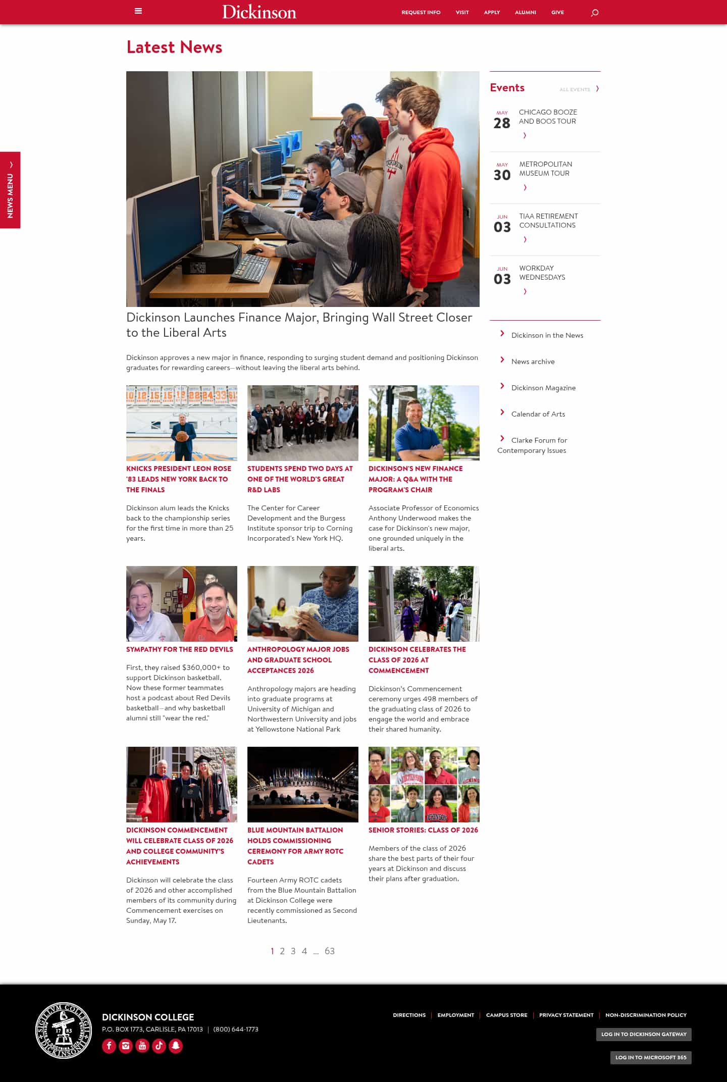 Latest website image capture