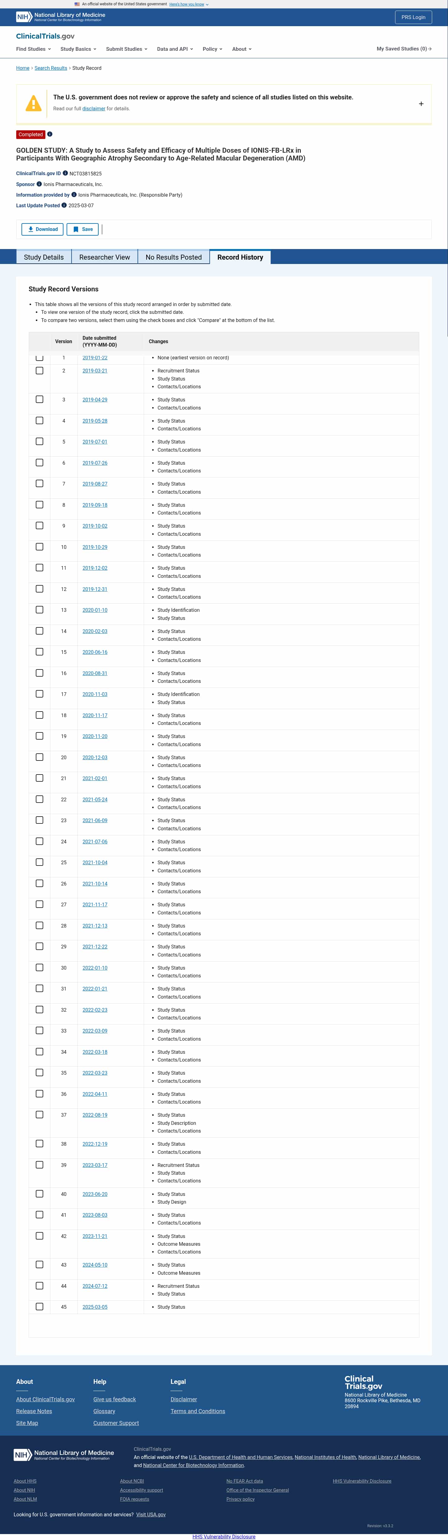 Latest website image capture