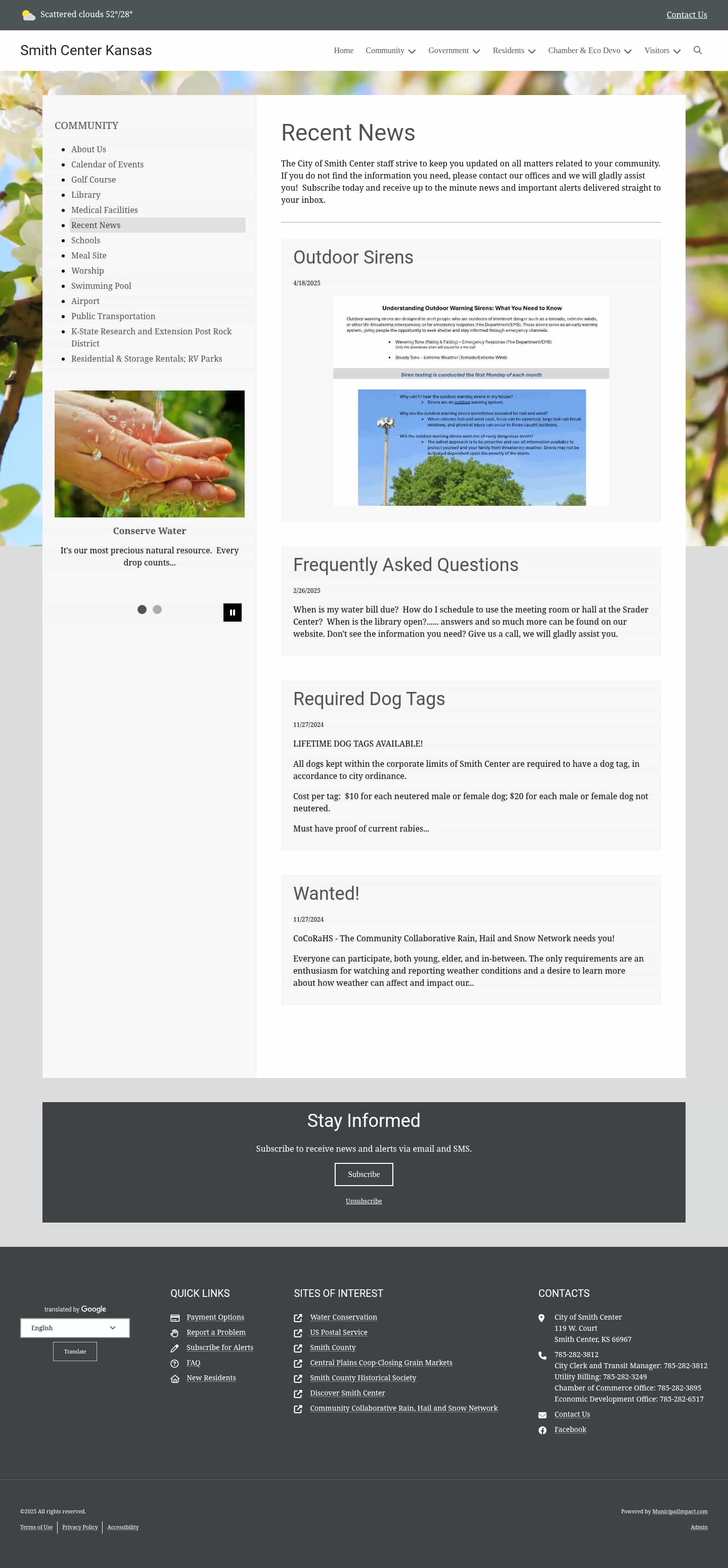 Latest website image capture