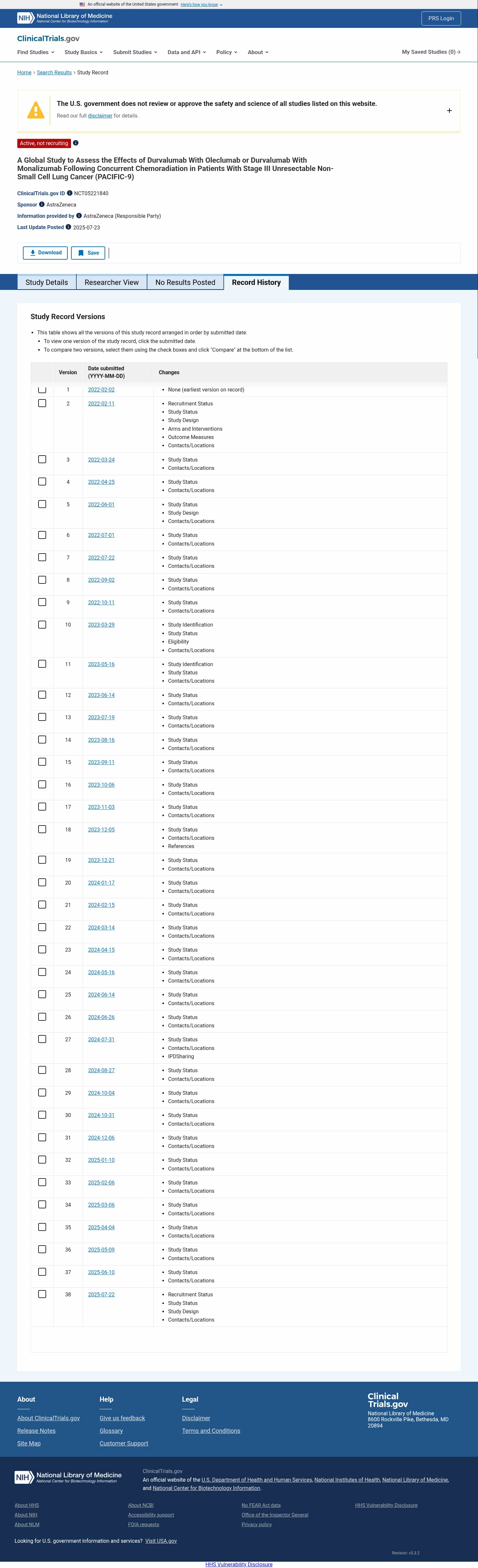 Latest website image capture