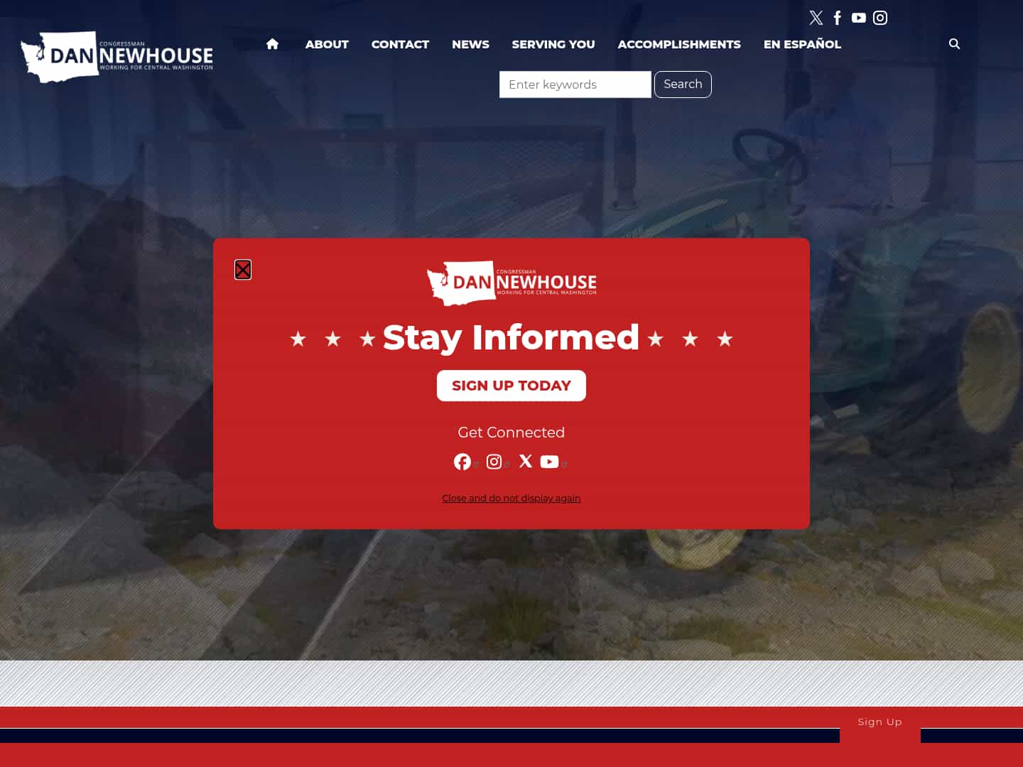 Latest website image capture
