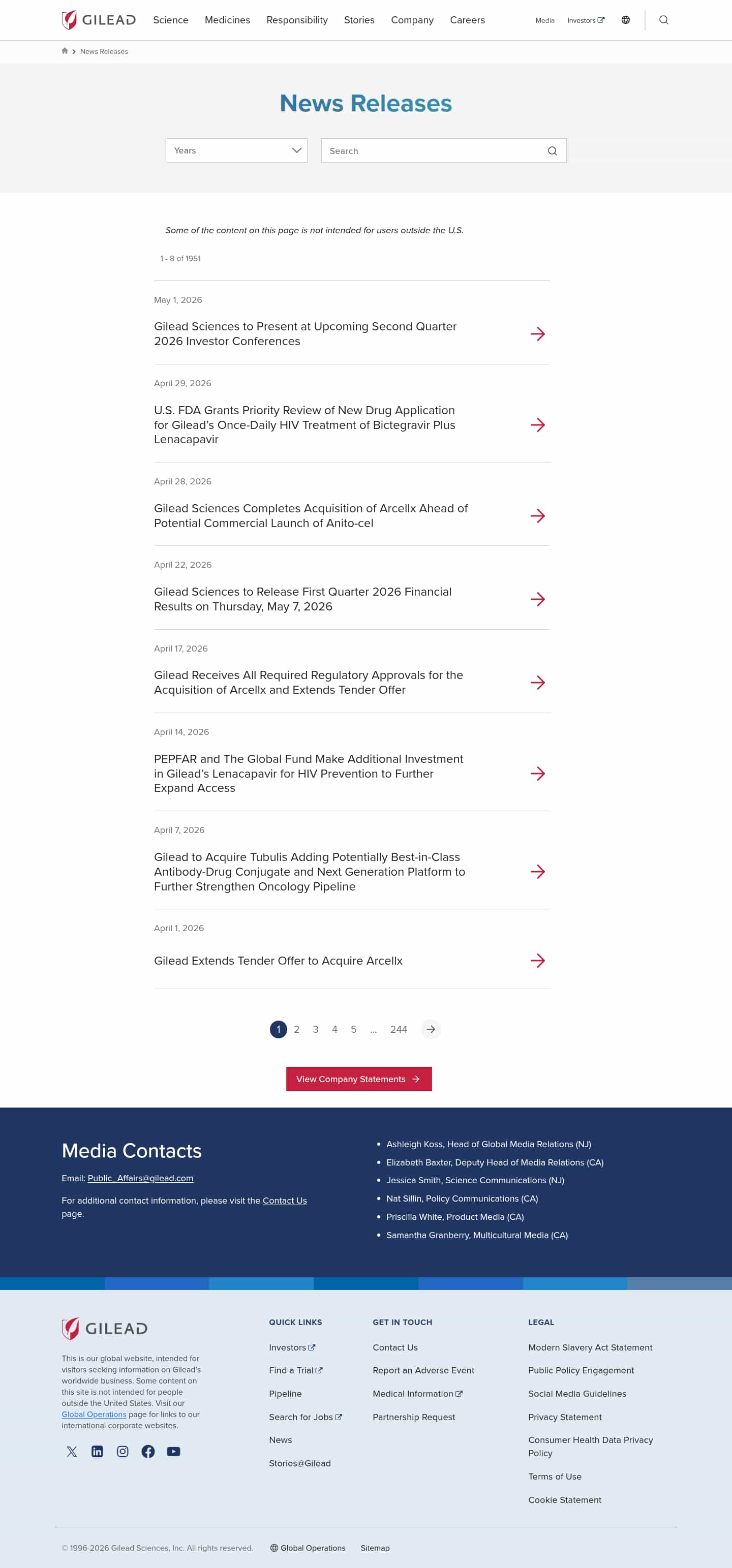 Latest website image capture