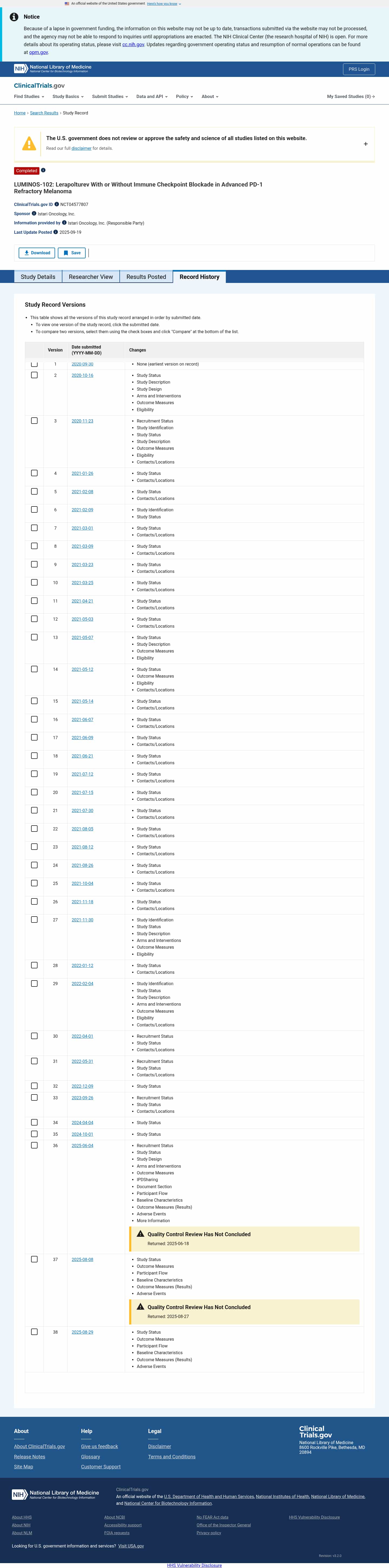 Latest website image capture