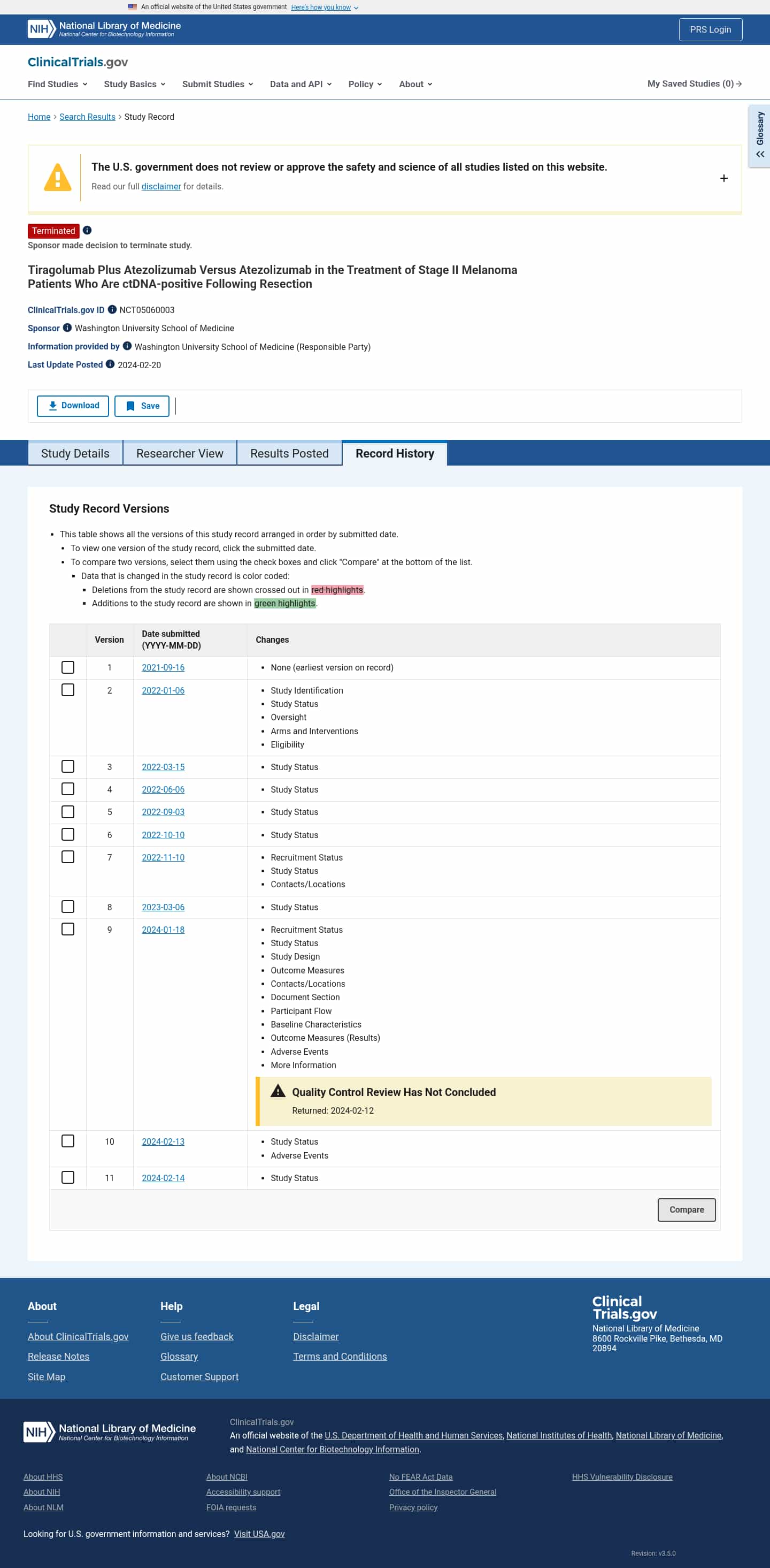 Latest website image capture