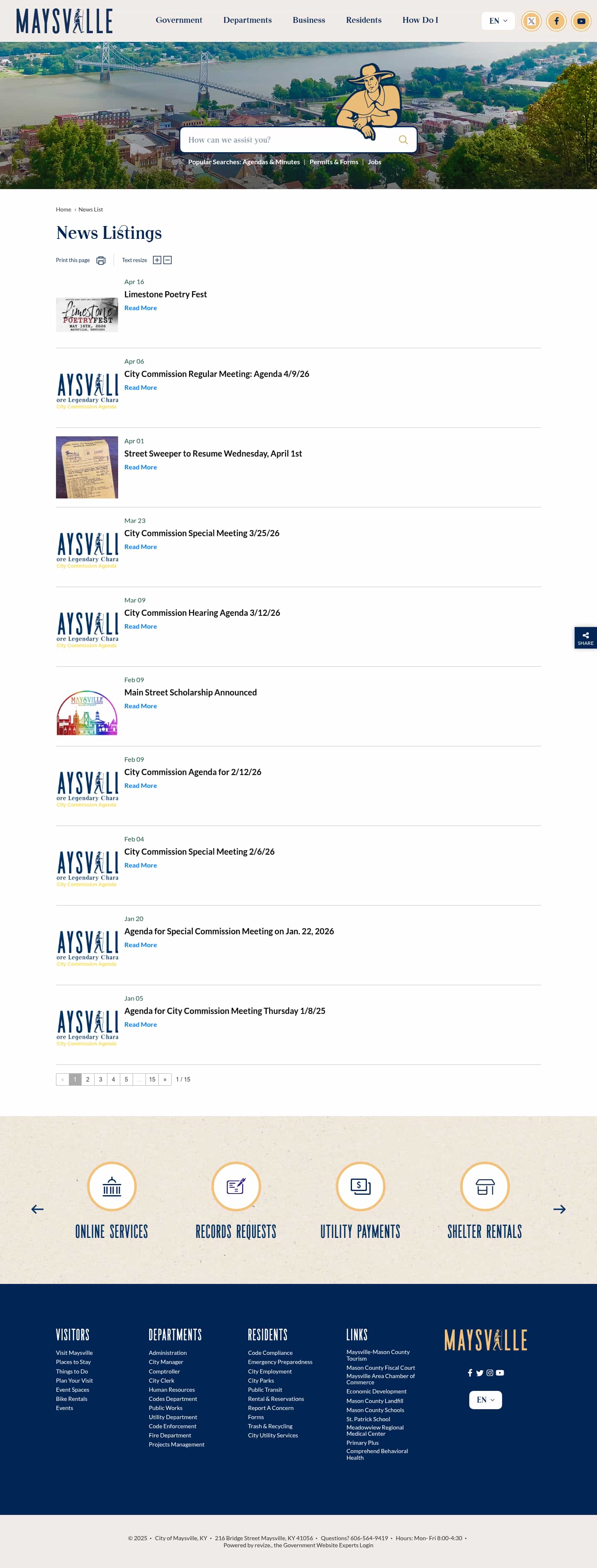 Latest website image capture